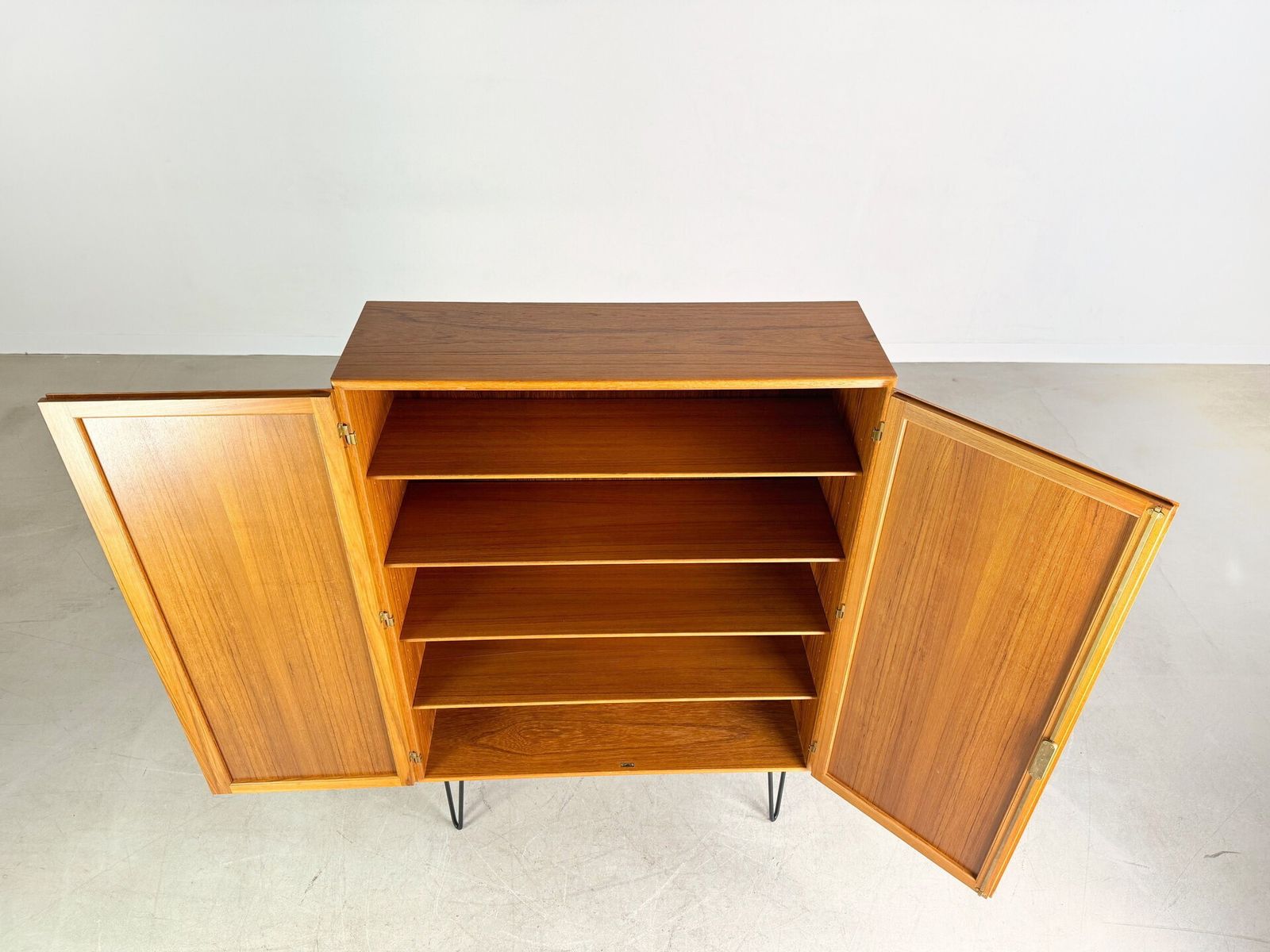 Midcentury Cabinet Søborg Møbelfabrik Børge Mogensen Teak 1960 photo vintage