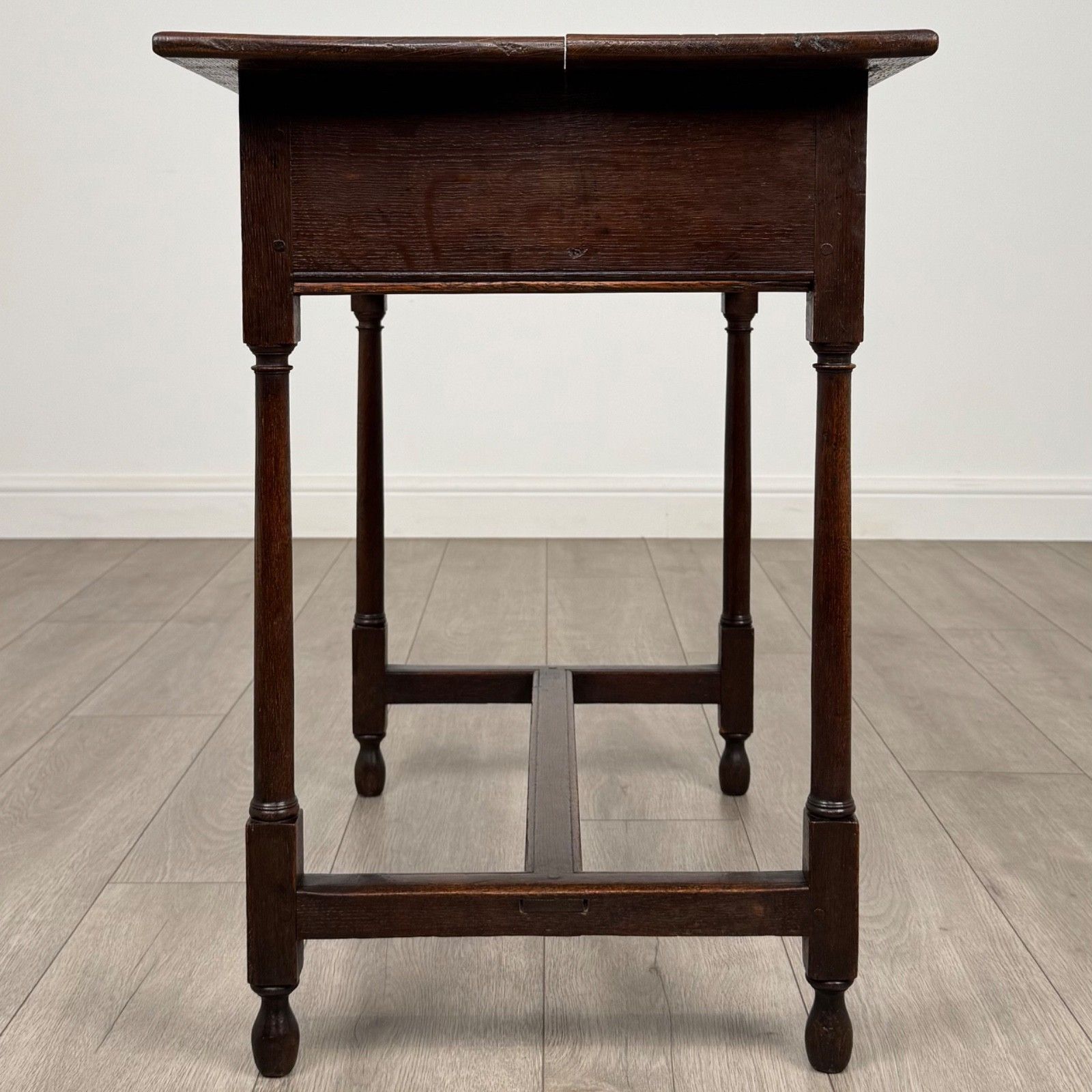 Antique 18th Century Good Quality Side Table In Oak photo buy