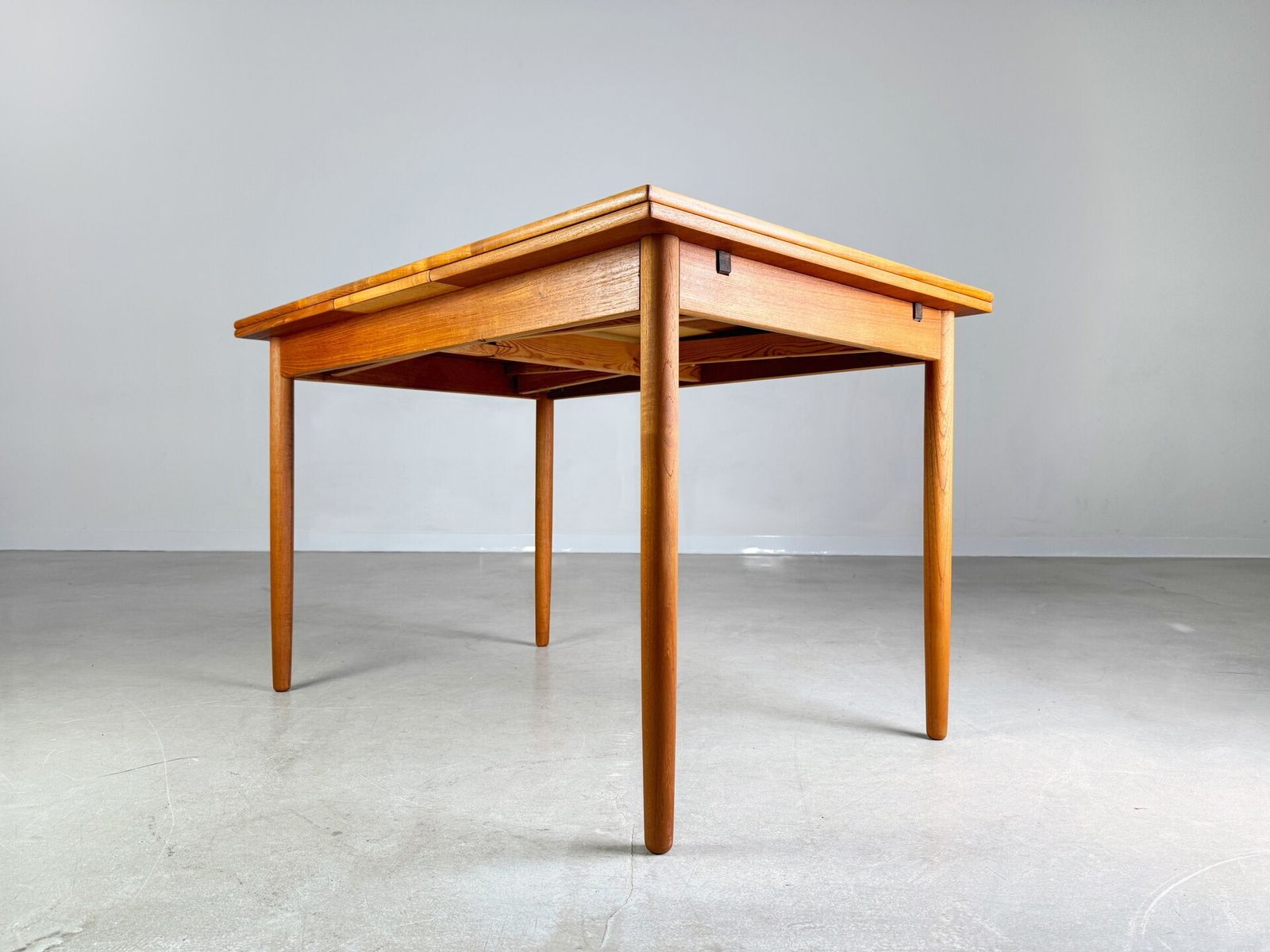Mid   Century Dining Table Teak Extendable 1960s Vintage Table photo furniture