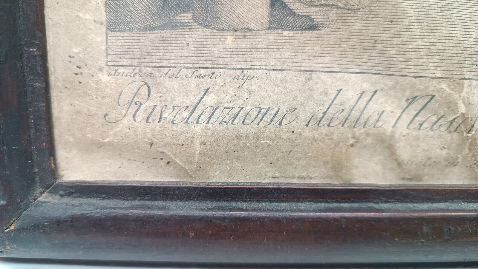 Print Engraving Of 700 Andrea Del Tailor Benedetto Heredi 1792 photo vinterior