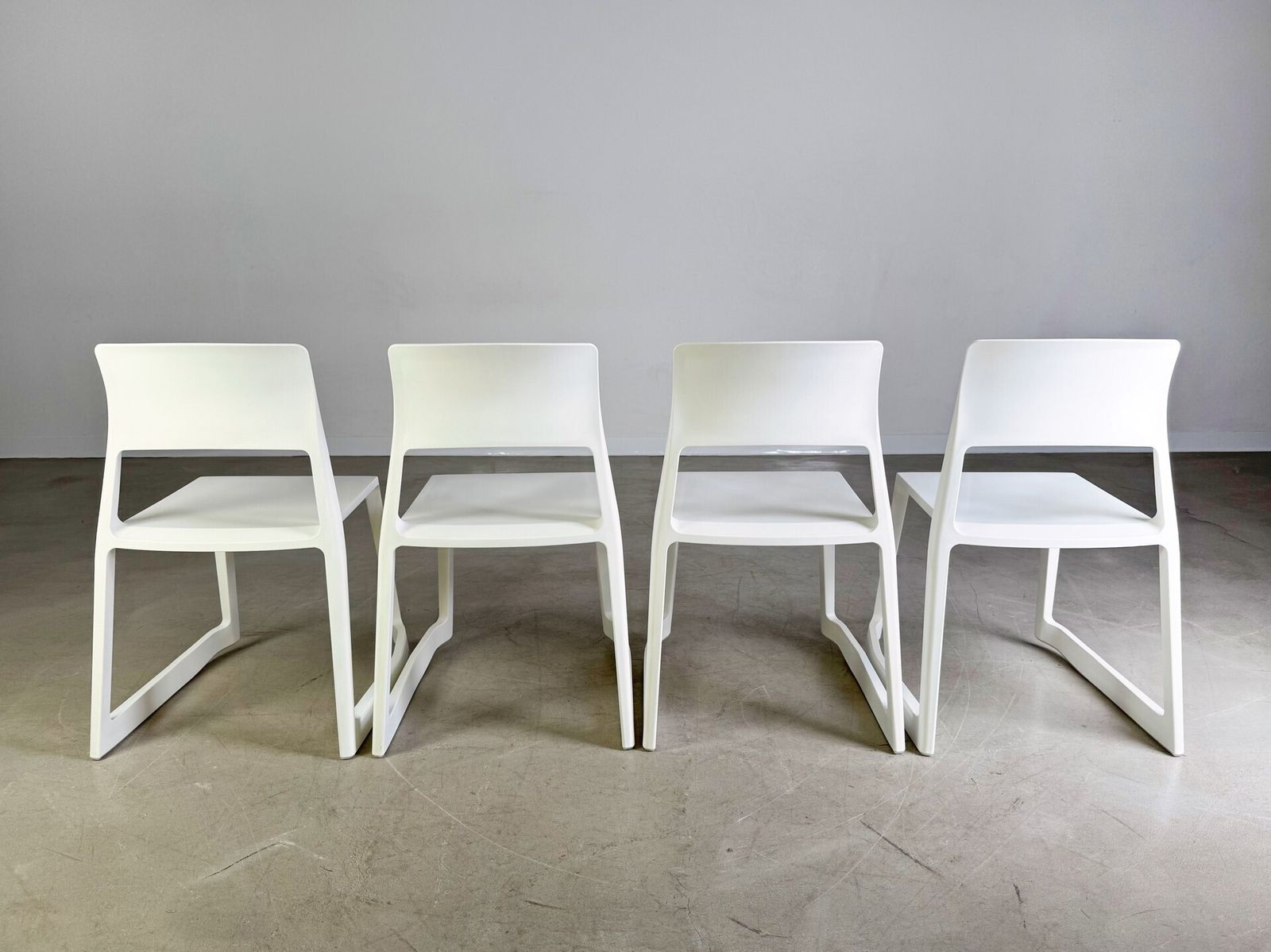 Original Set Of 4 Vitra Tip Ton Chair Edward Barber Jay Osgerby II photo 550.0
