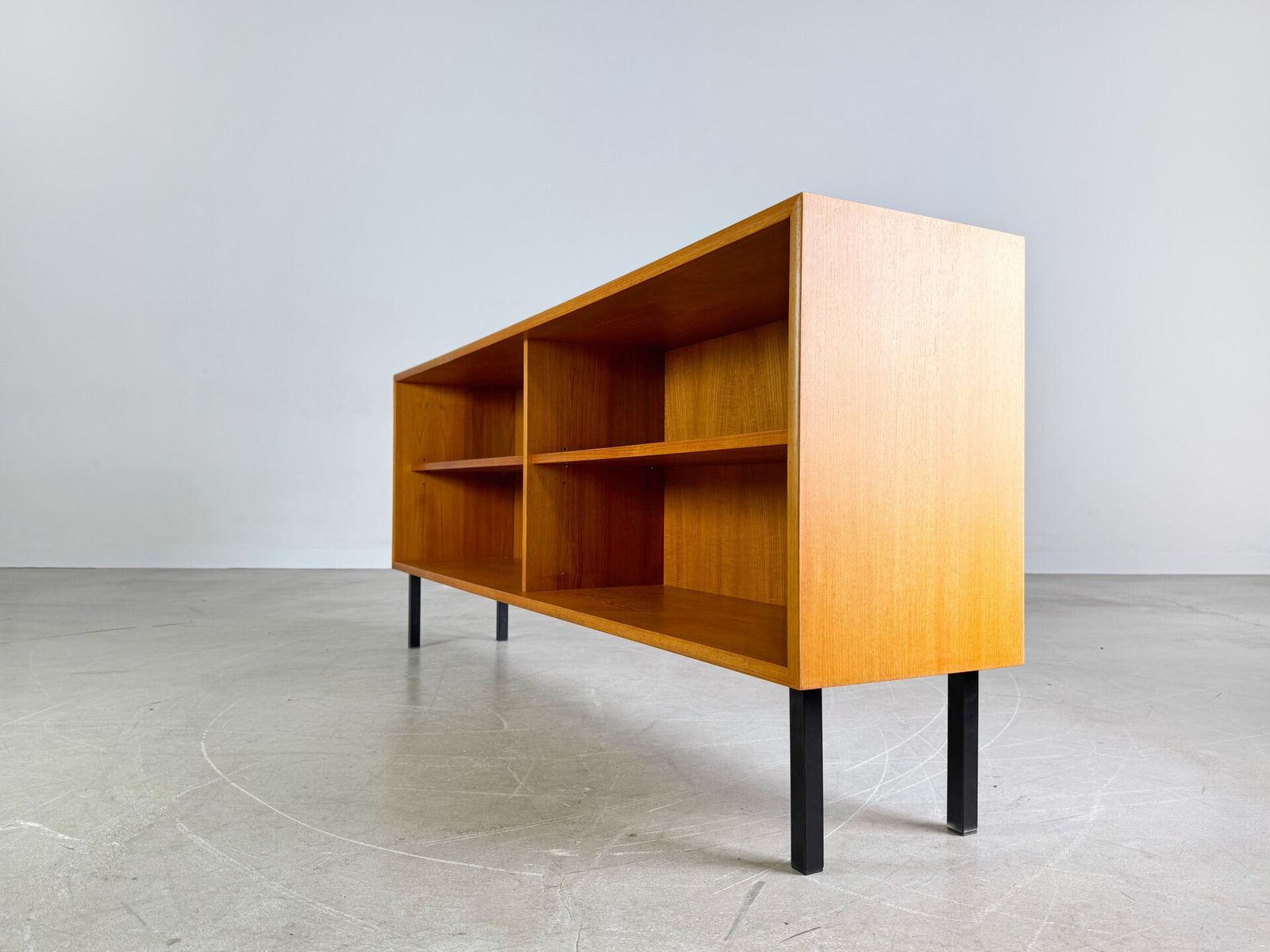 Midcentury Sideboard Wk Möbel Lowboard Lang II Teak Vintage photo 590.0