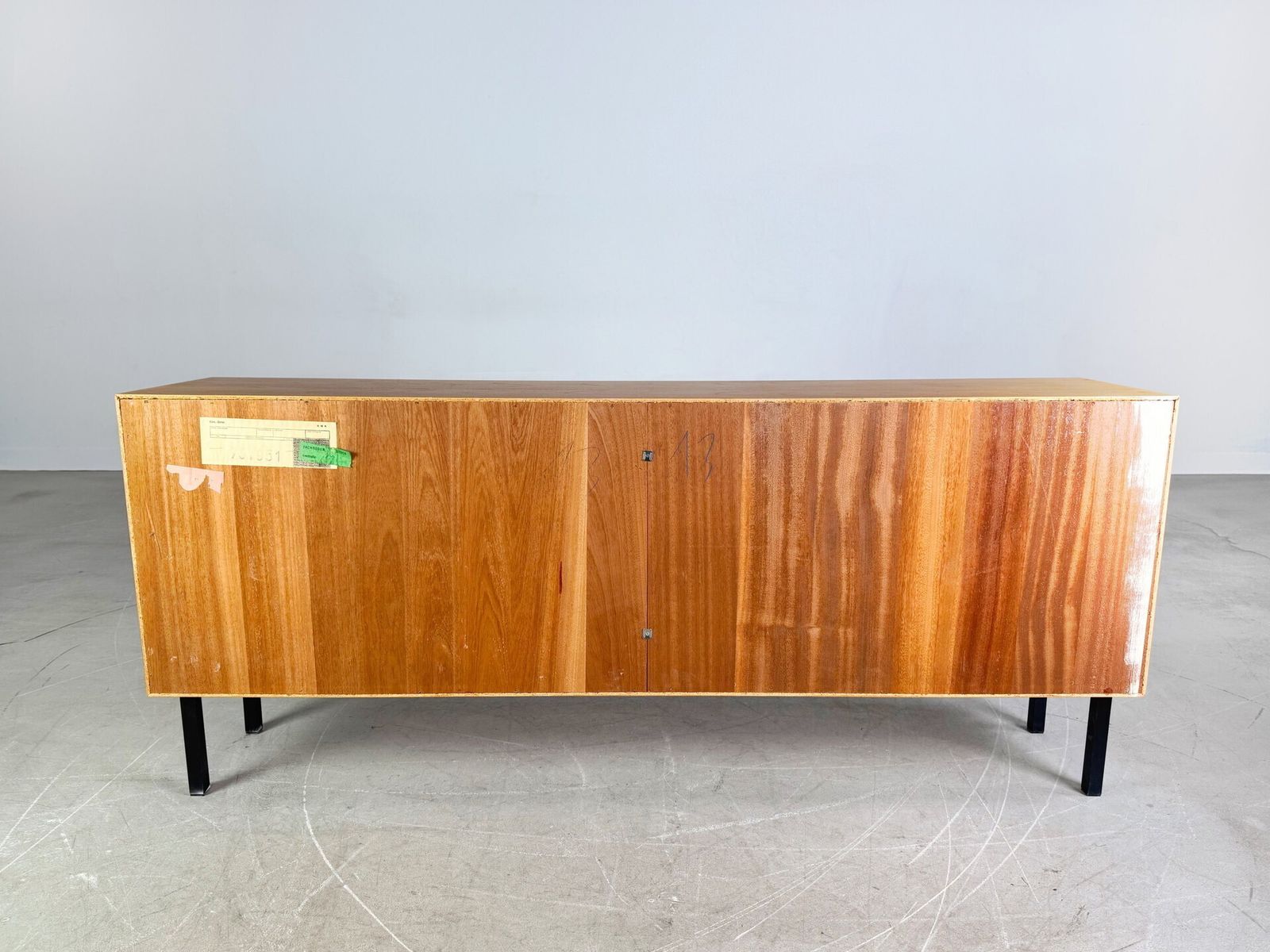 Midcentury Sideboard Wk Möbel Lowboard Lang II Teak Vintage photo vintage