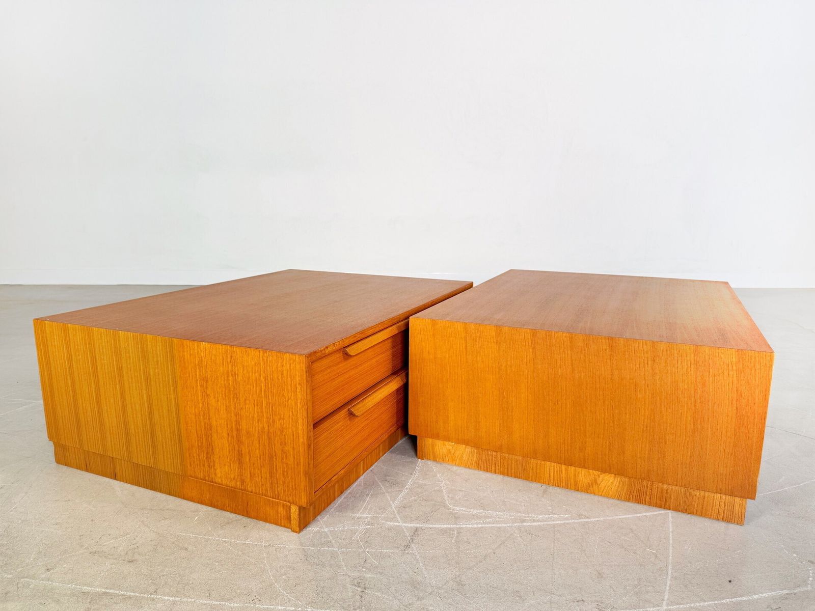 photo vinterior 2x Original Wk Möbel Teak Sideboard Midcentury 1960s Chest Of Drawers