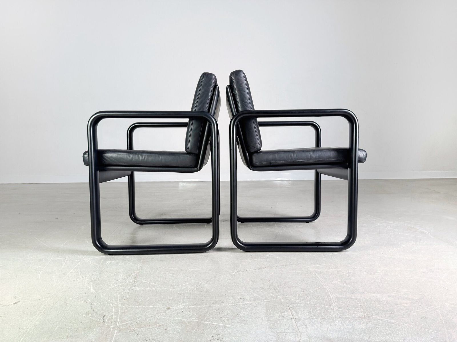 Set Van 2 Hombre Fauteuils – Rosenthal, Ontwerp Burkhard Vogtherr, Ca. Jaren 1970 photo Meubels
