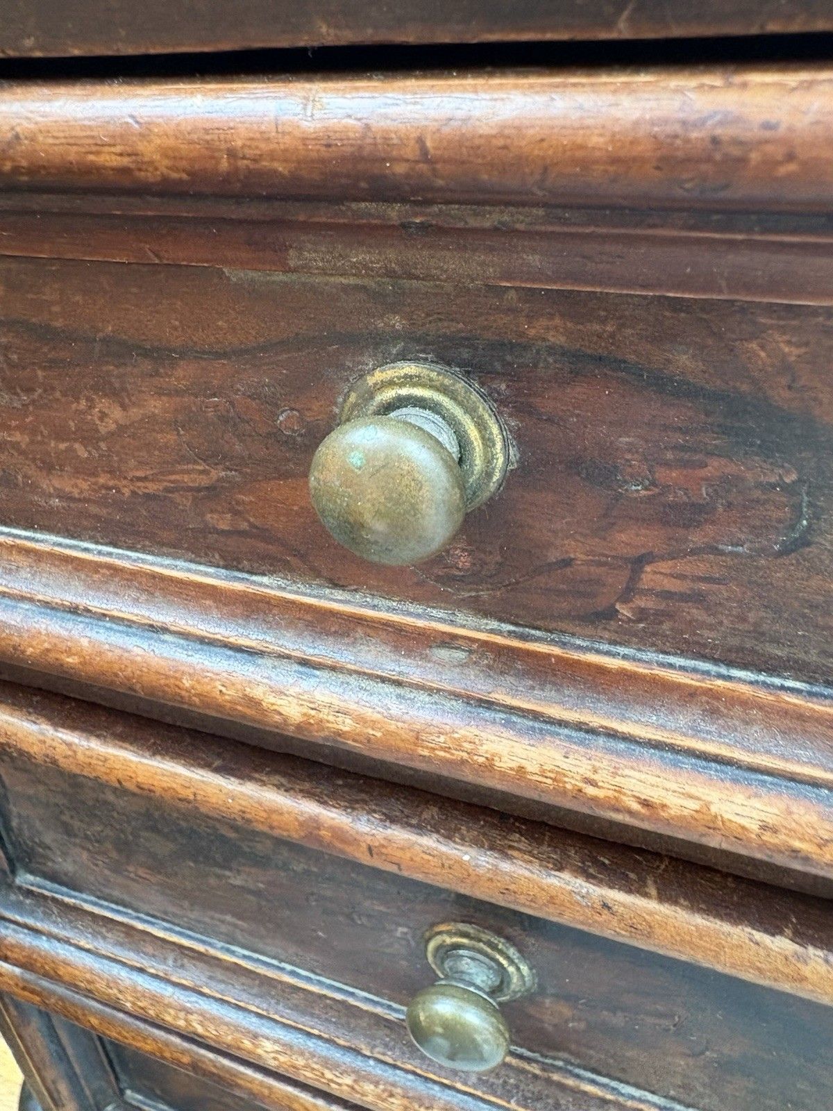 Antique Apprentice Miniature Pine Chest Of Drawers photo vinterior