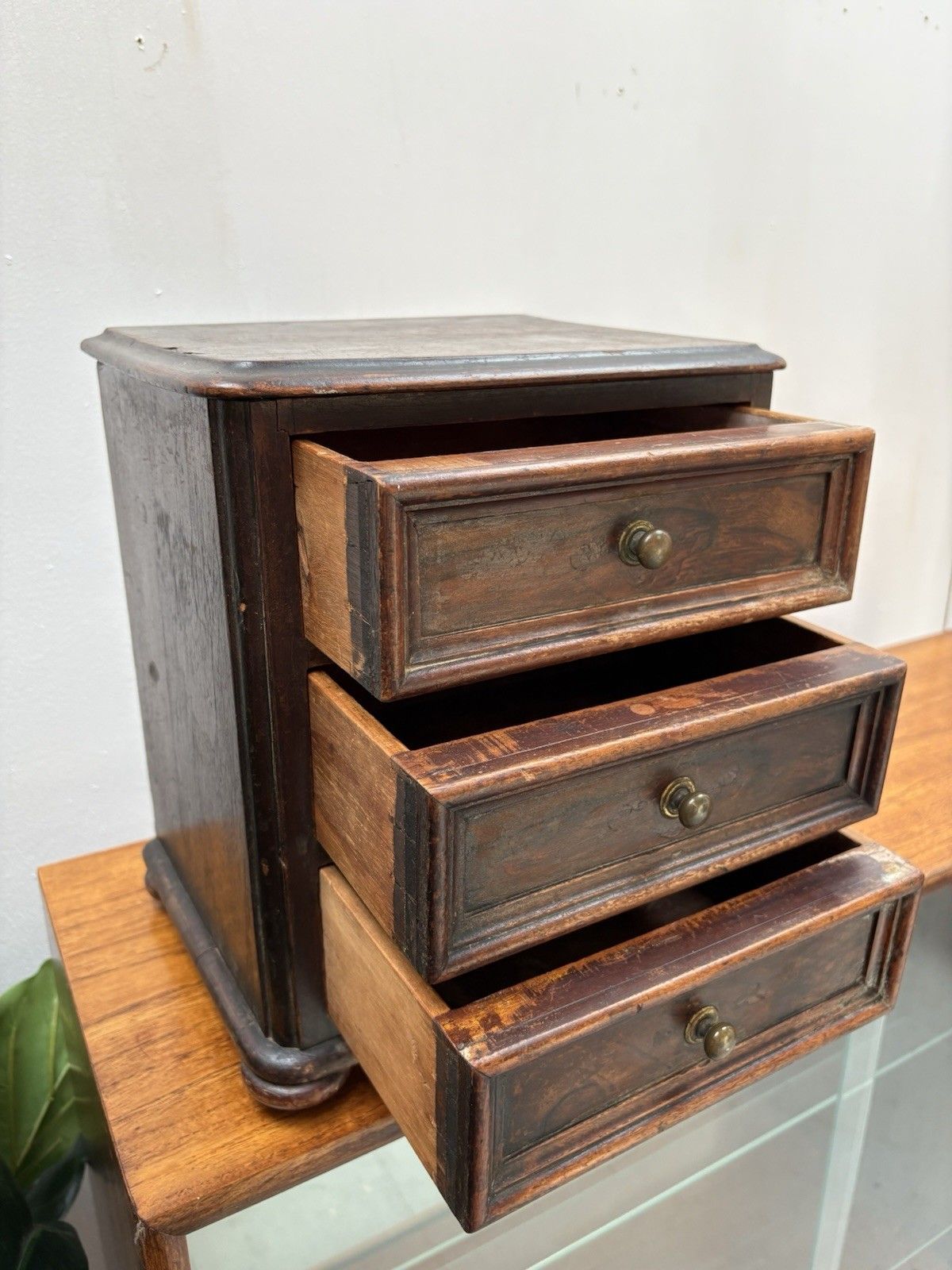 Antique Apprentice Miniature Pine Chest Of Drawers photo buy