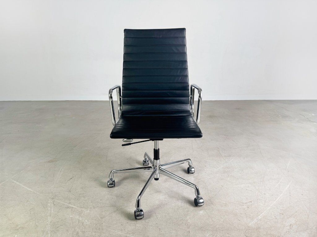 Vitra Ea 119 Office Chair Charles & Ray Eames Hopsak Leather High photo furniture