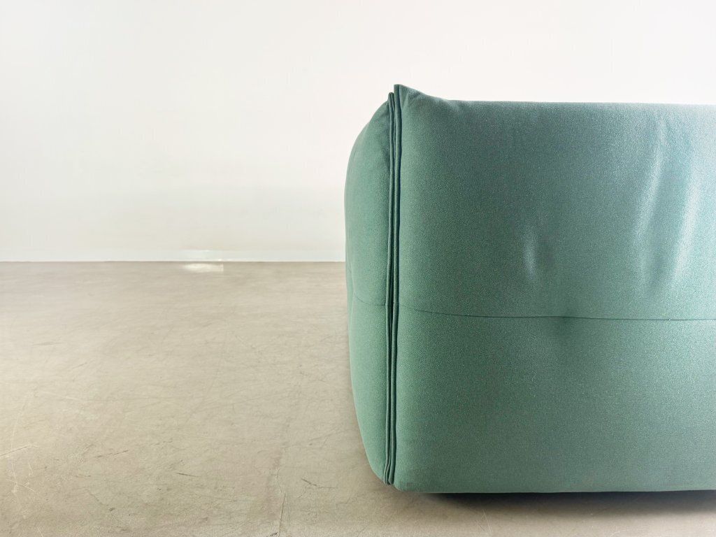 photo furniture Original Vitra Mariposa Three Seater Sofa Turquoise Design Couch Office