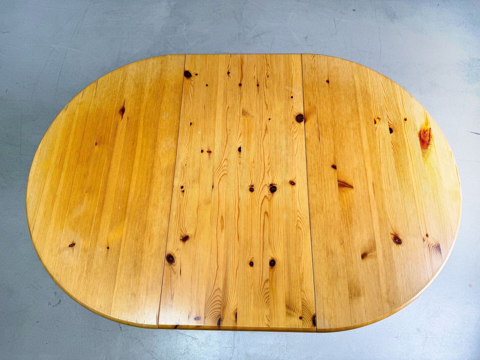 Extendable Vintage Dining Table Pine In The Style Of Rainer Daumiller photo vintage