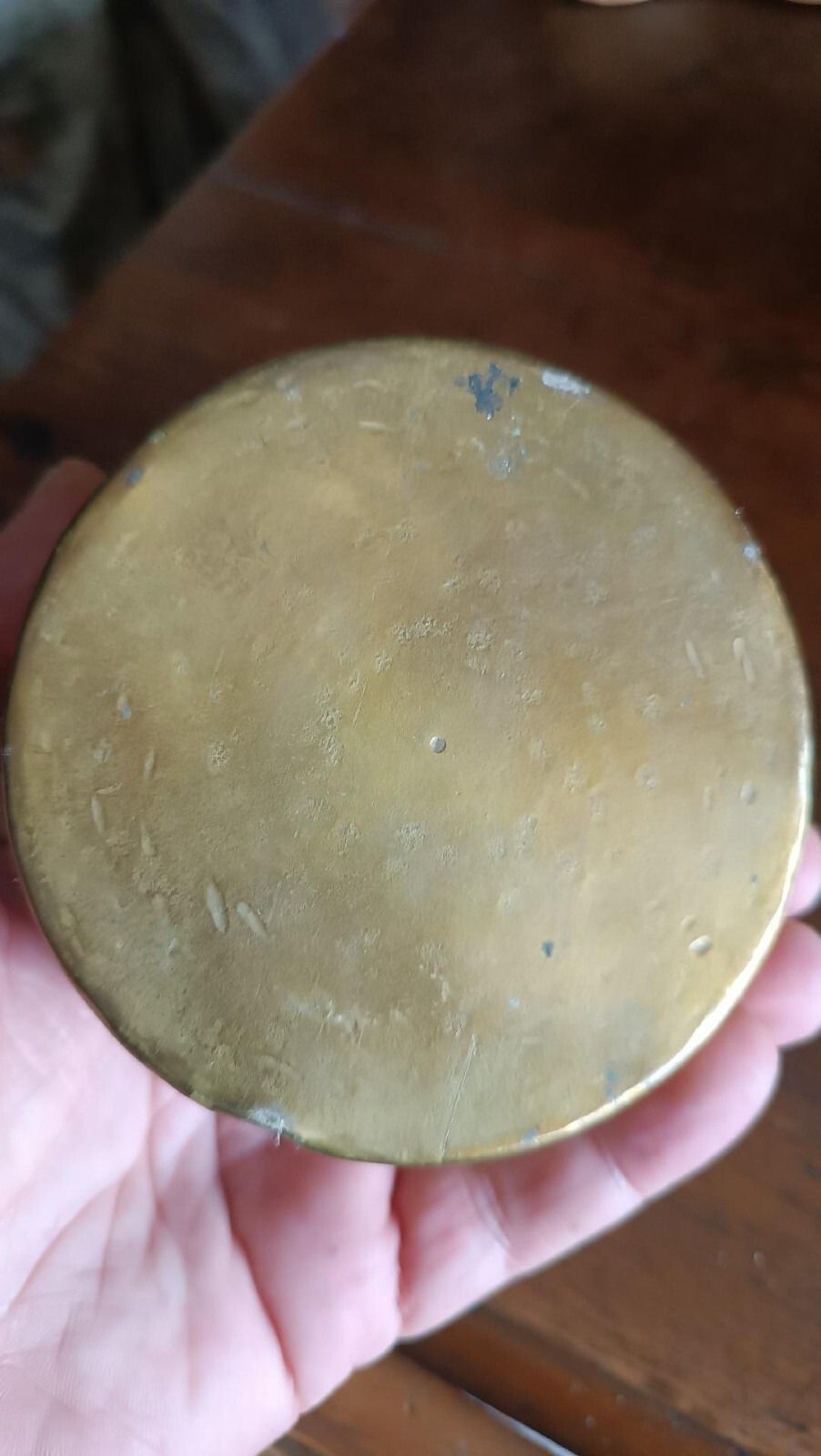 Brass Pisside Late 19th Century Italian Made photo vinterior