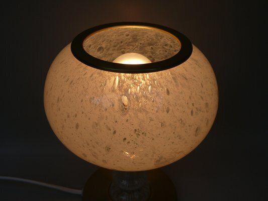 Lighting Elegantvtable Lamps With Glass Lampshades From Doria Leuchten, 1960s, Set Of 2 photo