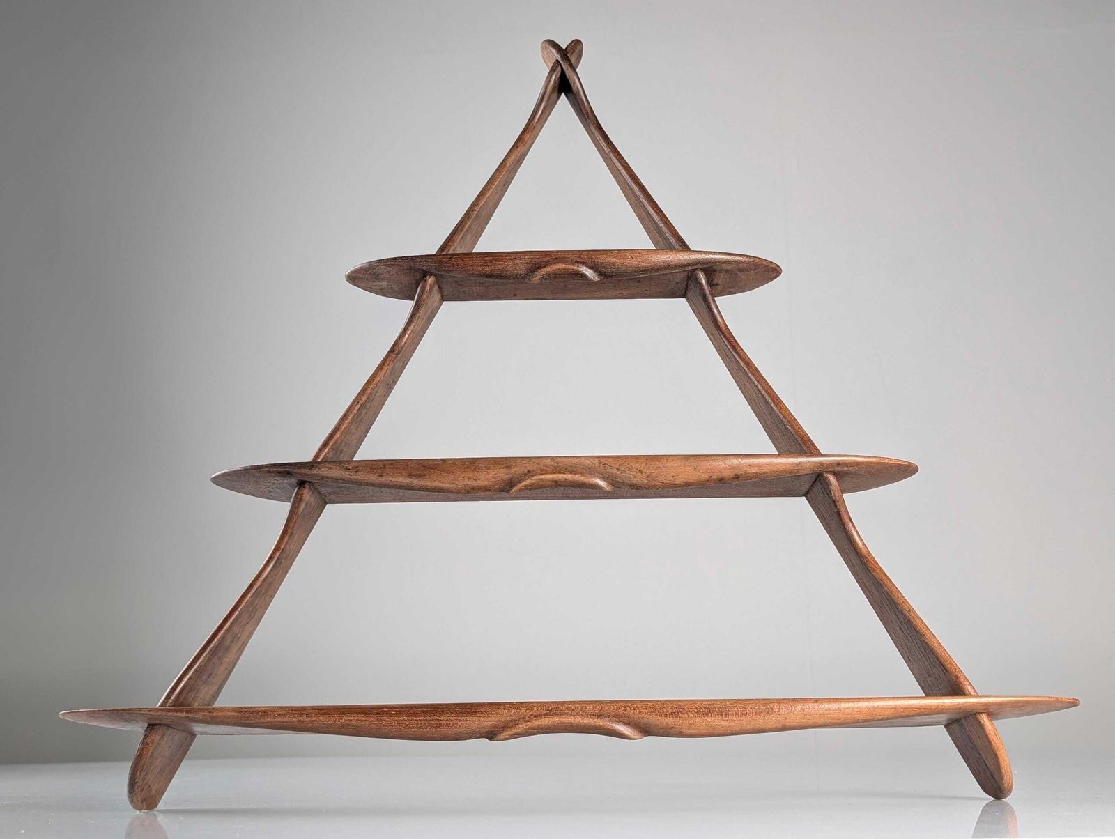 Shelf Attributed To Peder Moos, Denmark, 1950s photo for sale