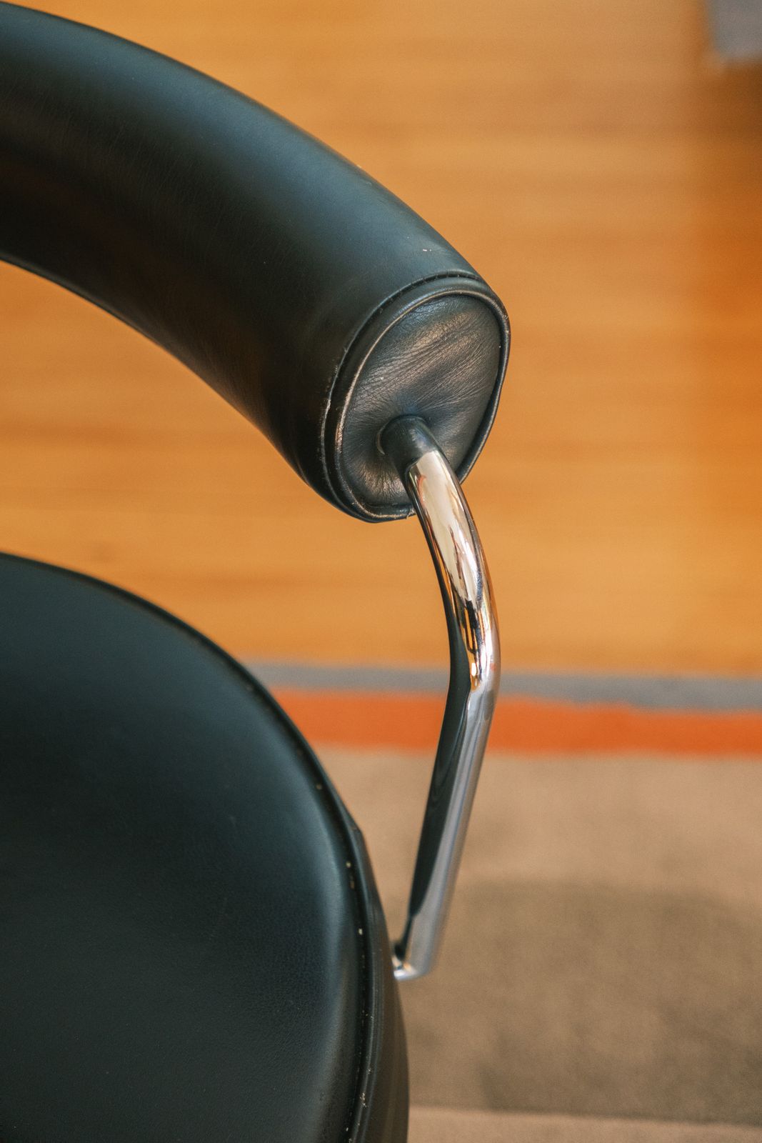Swivel Chair Lc7 By Le Corbusier, Perriand And Jeanneret For Cassina, 1970s