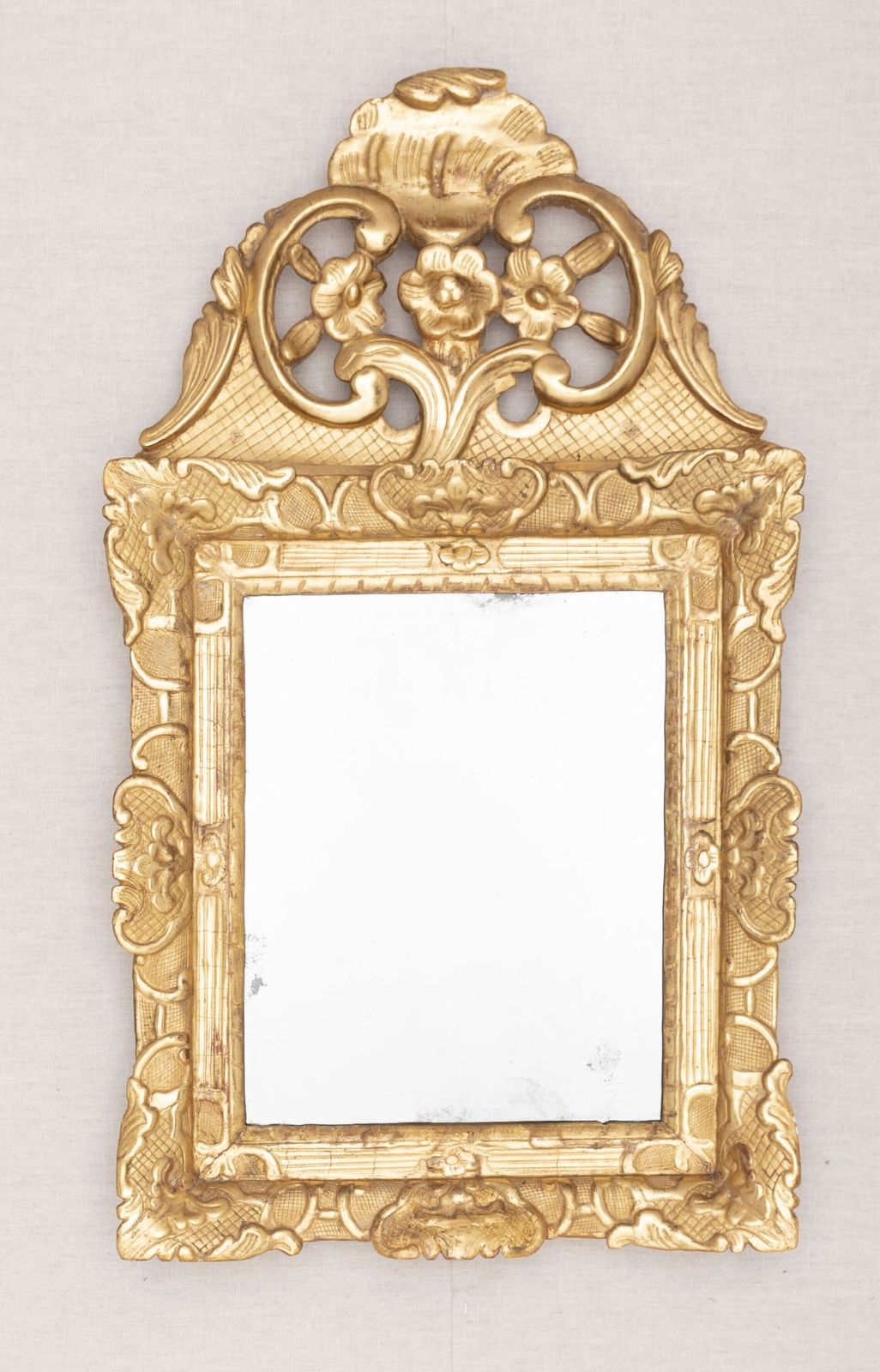 Antique French Giltwood Mirror – Rococo Style Late 18th – Early 19th Century