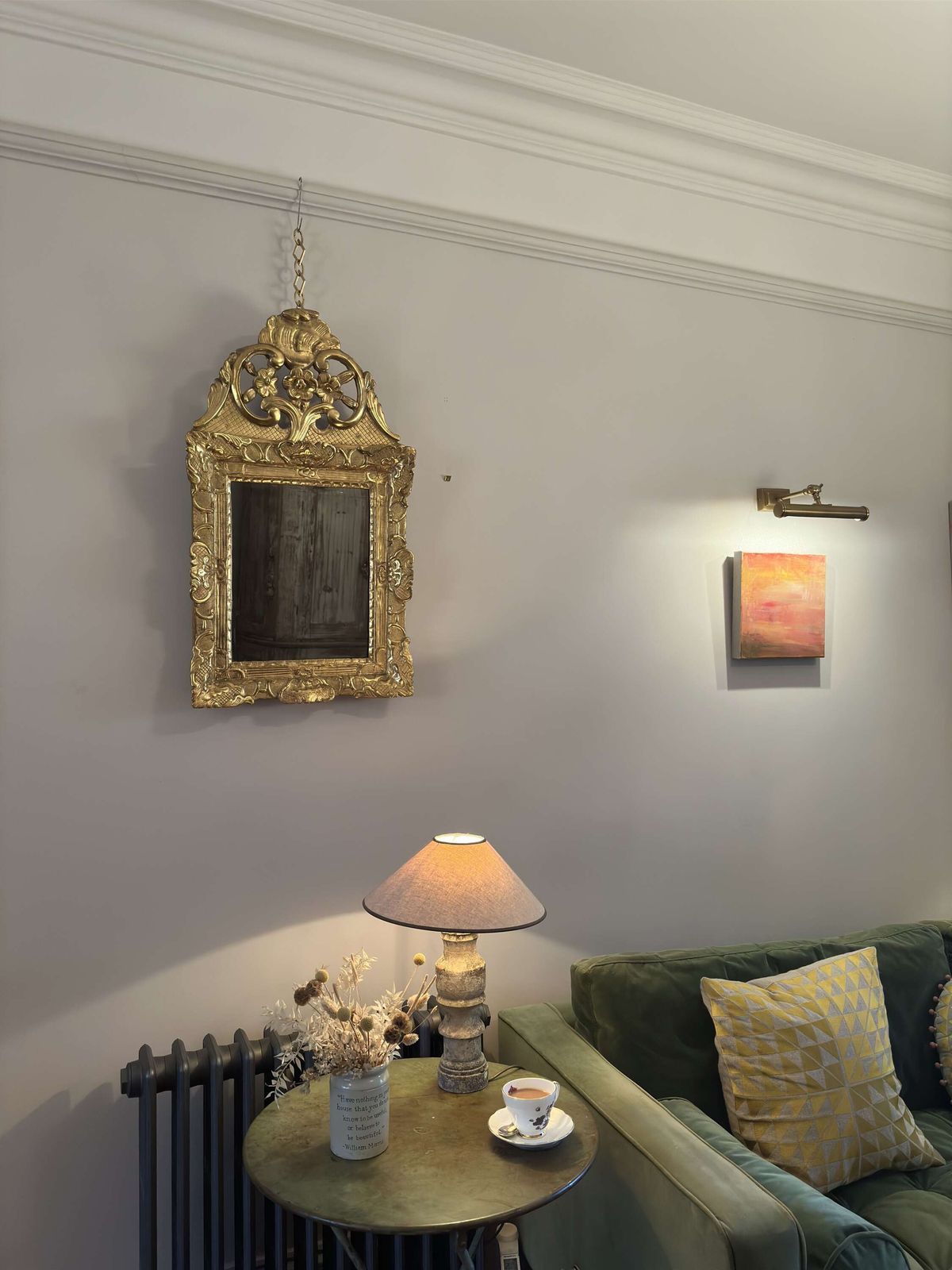 Antique French Giltwood Mirror – Rococo Style Late 18th – Early 19th Century photo buy