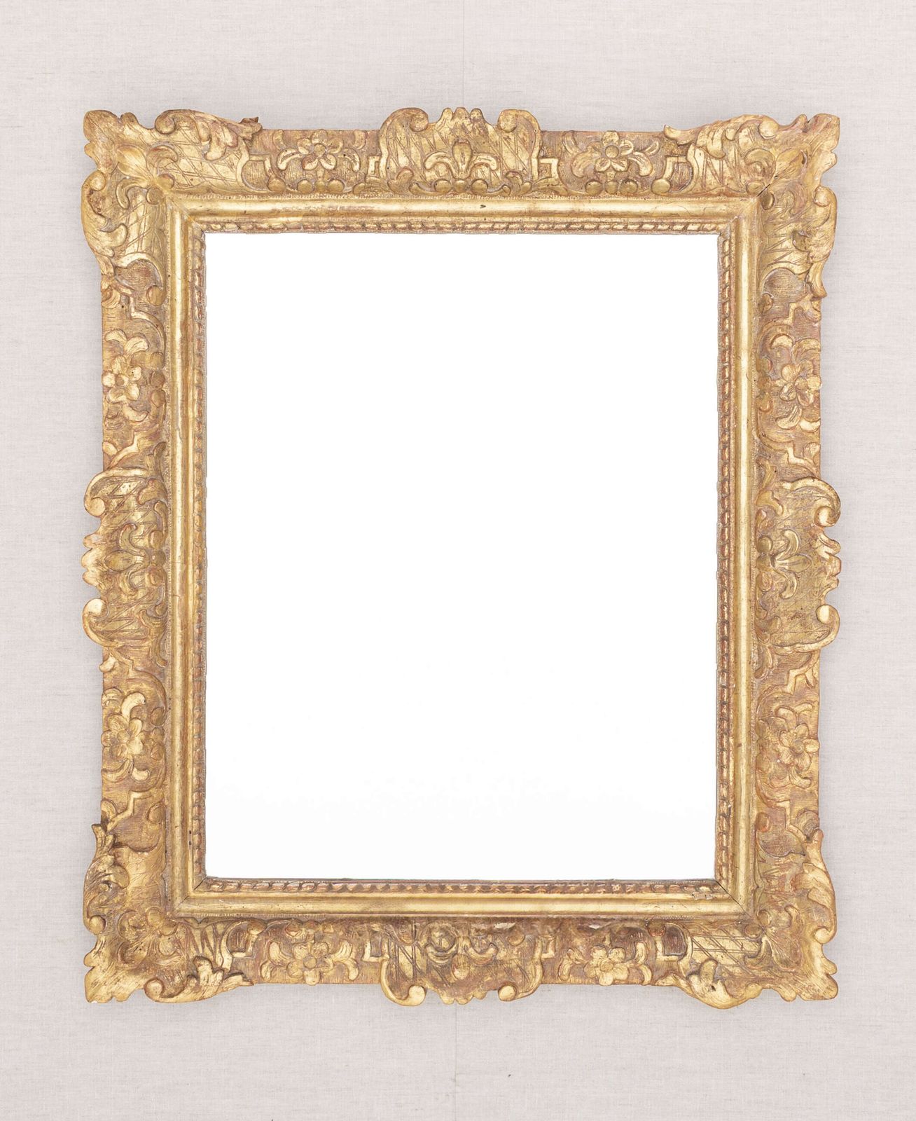 Antique Giltwood Mirror – French Baroque Revival Style – 19th Century
