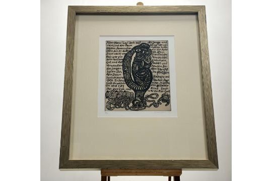'Alter Mann', 2003, Alan Davie C.B.E., R.A., H.R.S.A. (Scottish)