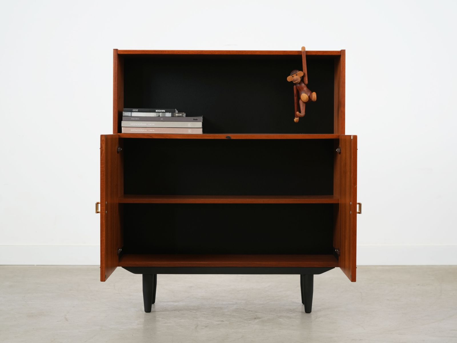 Teak Bookcase, Danish Design, 1970s, Production: Denmark photo for sale