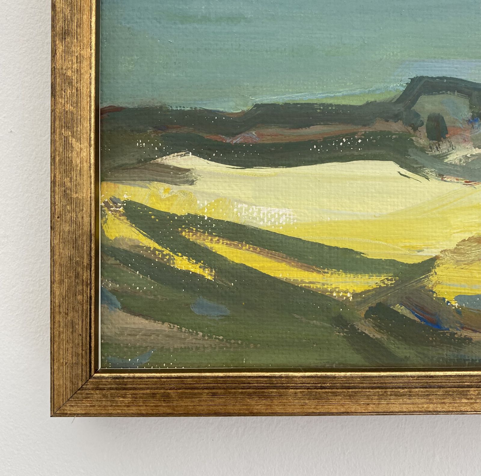 photo furniture Mid Century Modernist Landscape Painting By Ivan Jordell