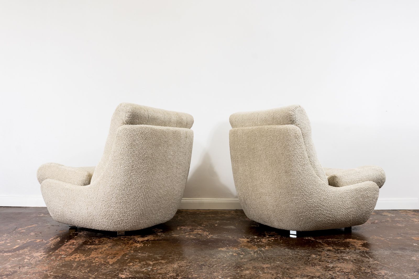 Furniture Space Age Lounge Chair "Atlantis" 1970s, Czechoslovakia photo