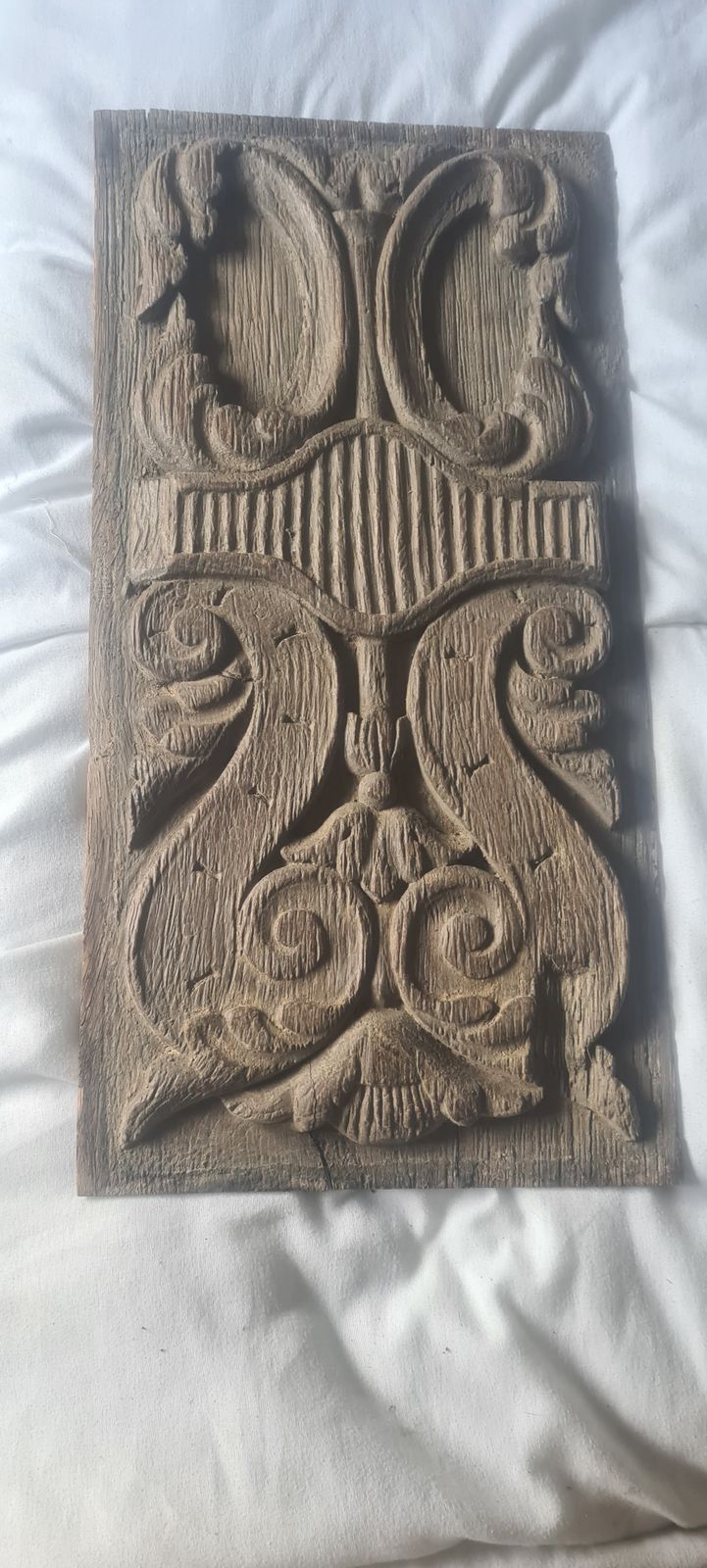 16th Century Hand Carved Panels Oakwood