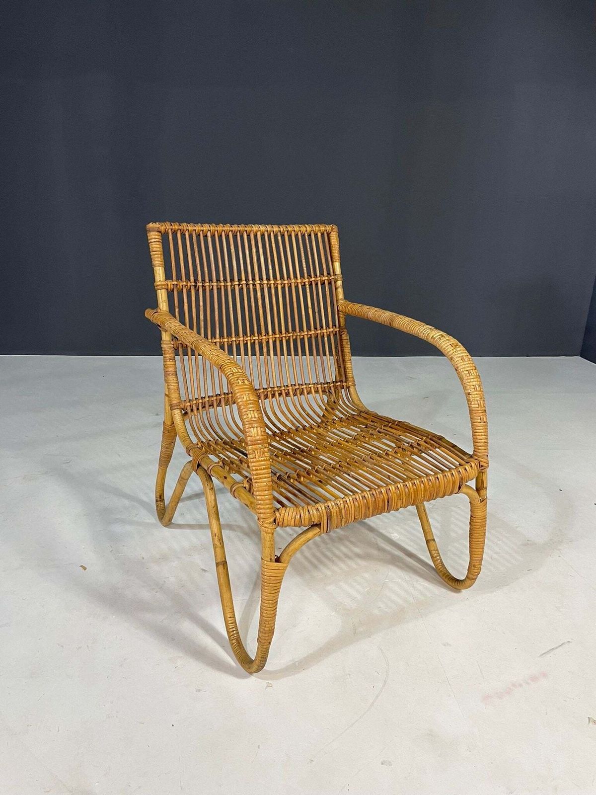 Art Deco Rattan Seating Set, Central Europe, 1930s–1940s photo Furniture