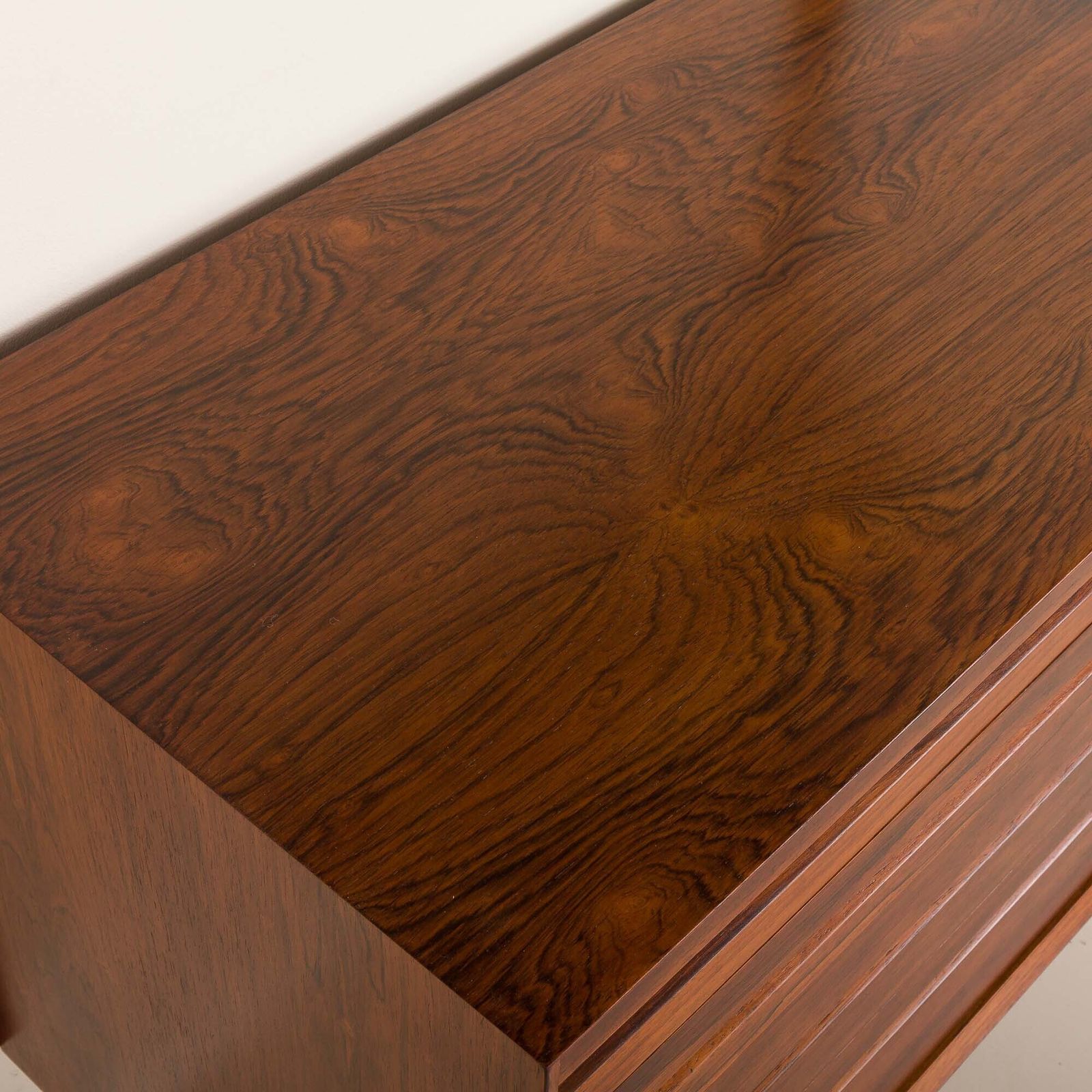 Poul Cadovius Rosewood Wall Unit For Cado, Denmark 1960s. photo vintage