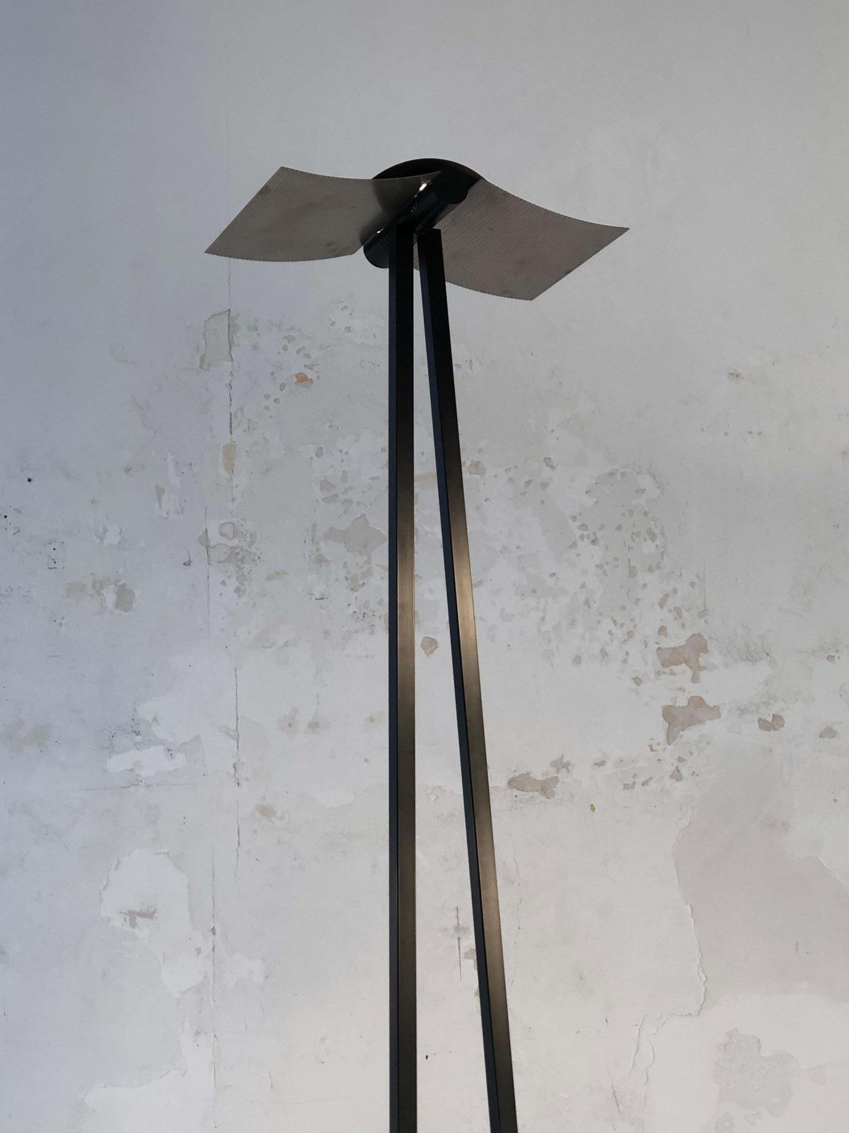 Radical Minimal Post Modern Floor Lamp By Verre Lumiere, France 1980 photo Lighting