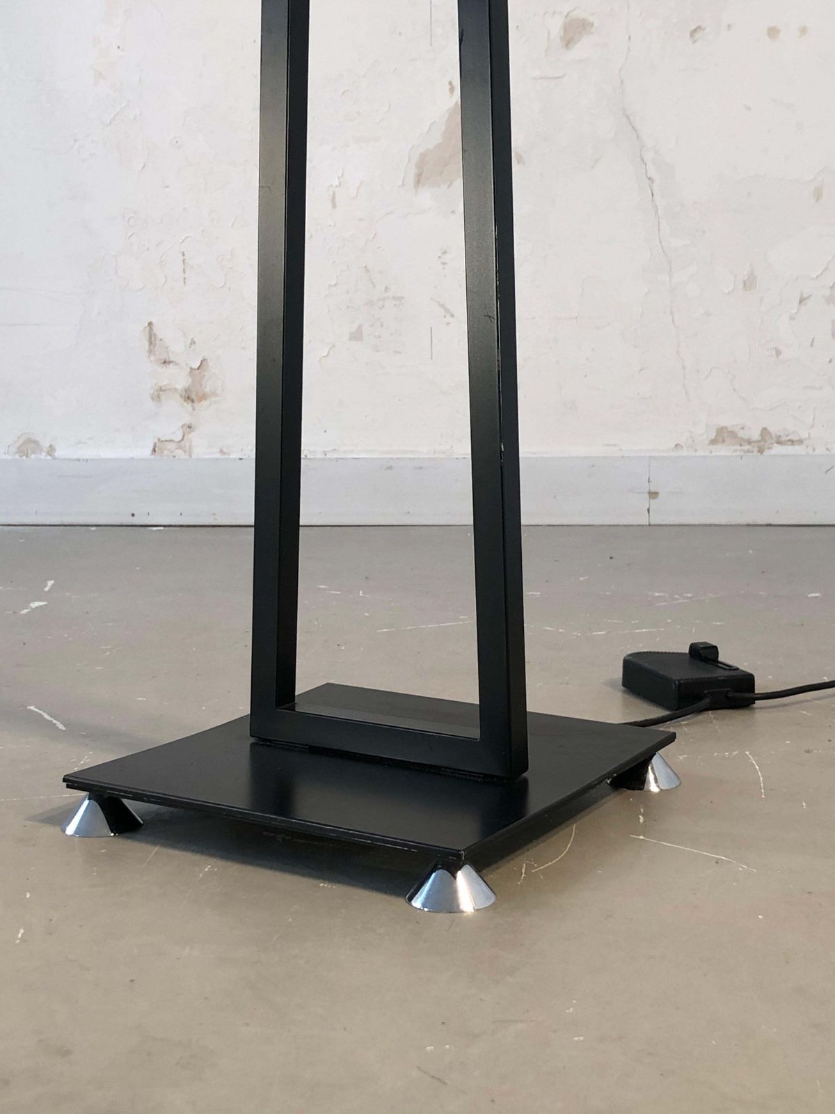 Radical Minimal Post Modern Floor Lamp By Verre Lumiere, France 1980 photo buy