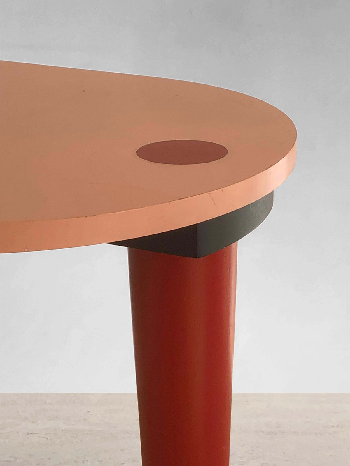 photo for sale Postmodern Memphis Sculptural Chair, In The Style Of Pierre Sala, France 1980
