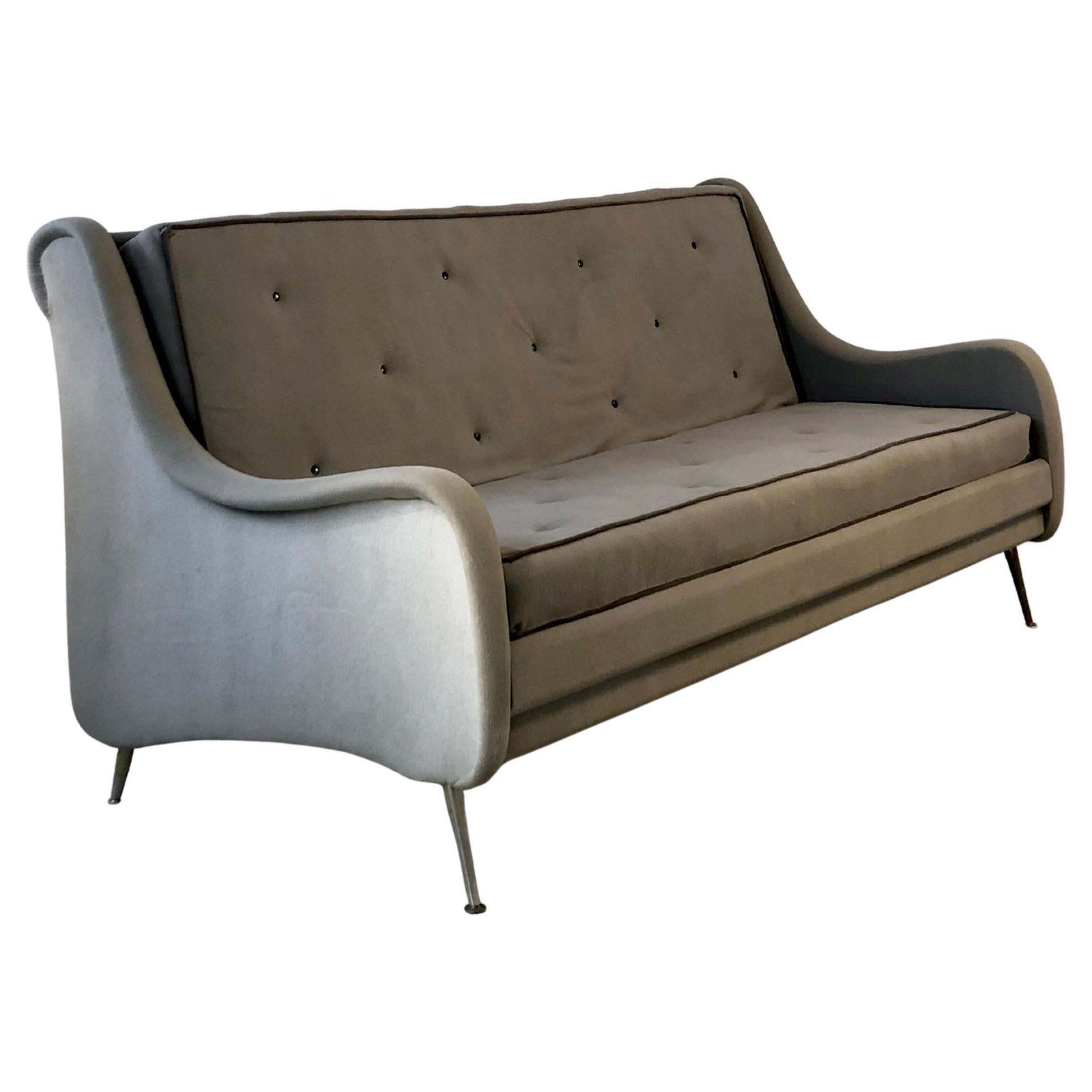 Mid Century Modernist Free Form Sofa By Erton, France, 1950
