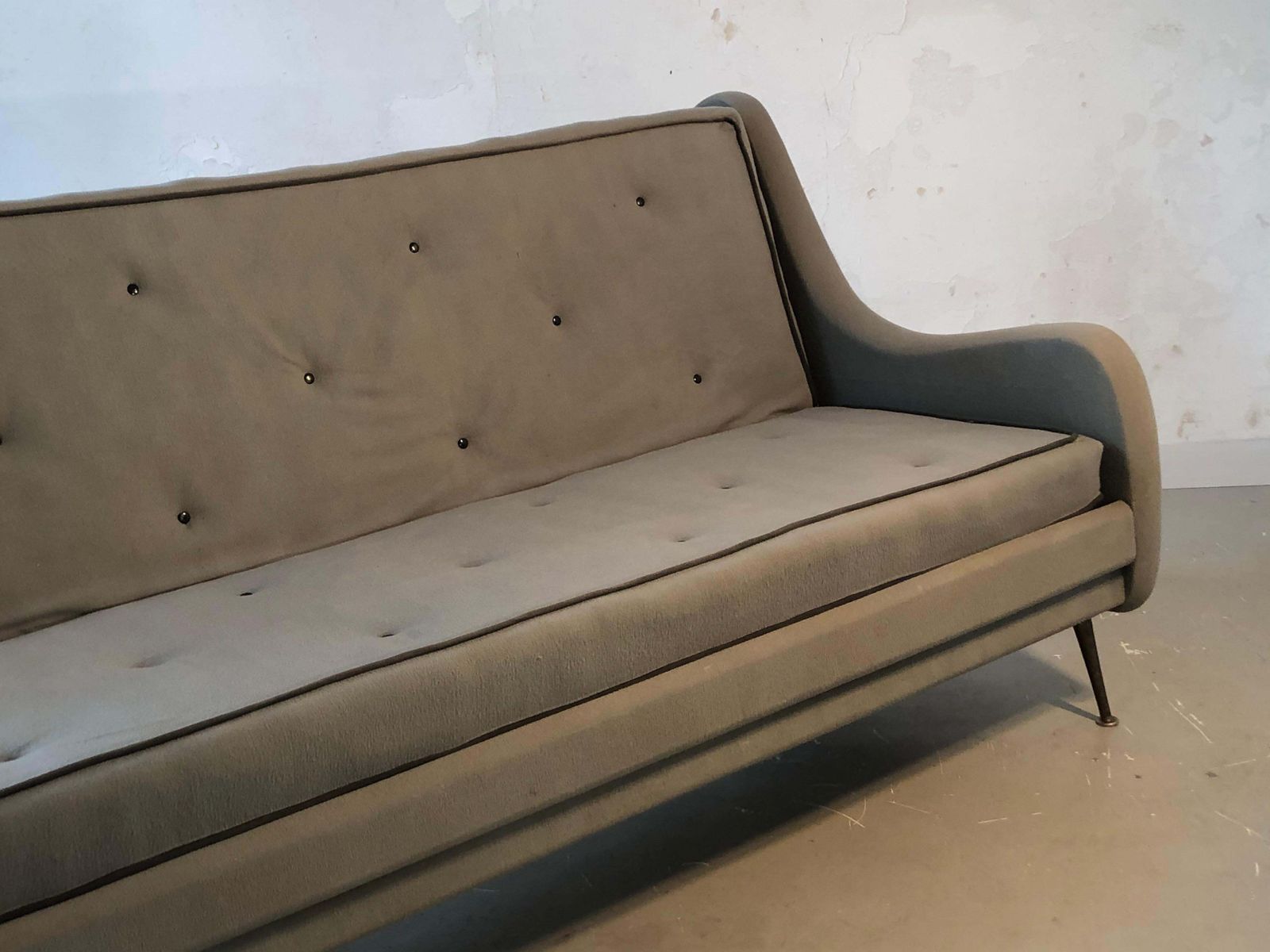 Mid Century Modernist Free Form Sofa By Erton, France, 1950 photo for sale