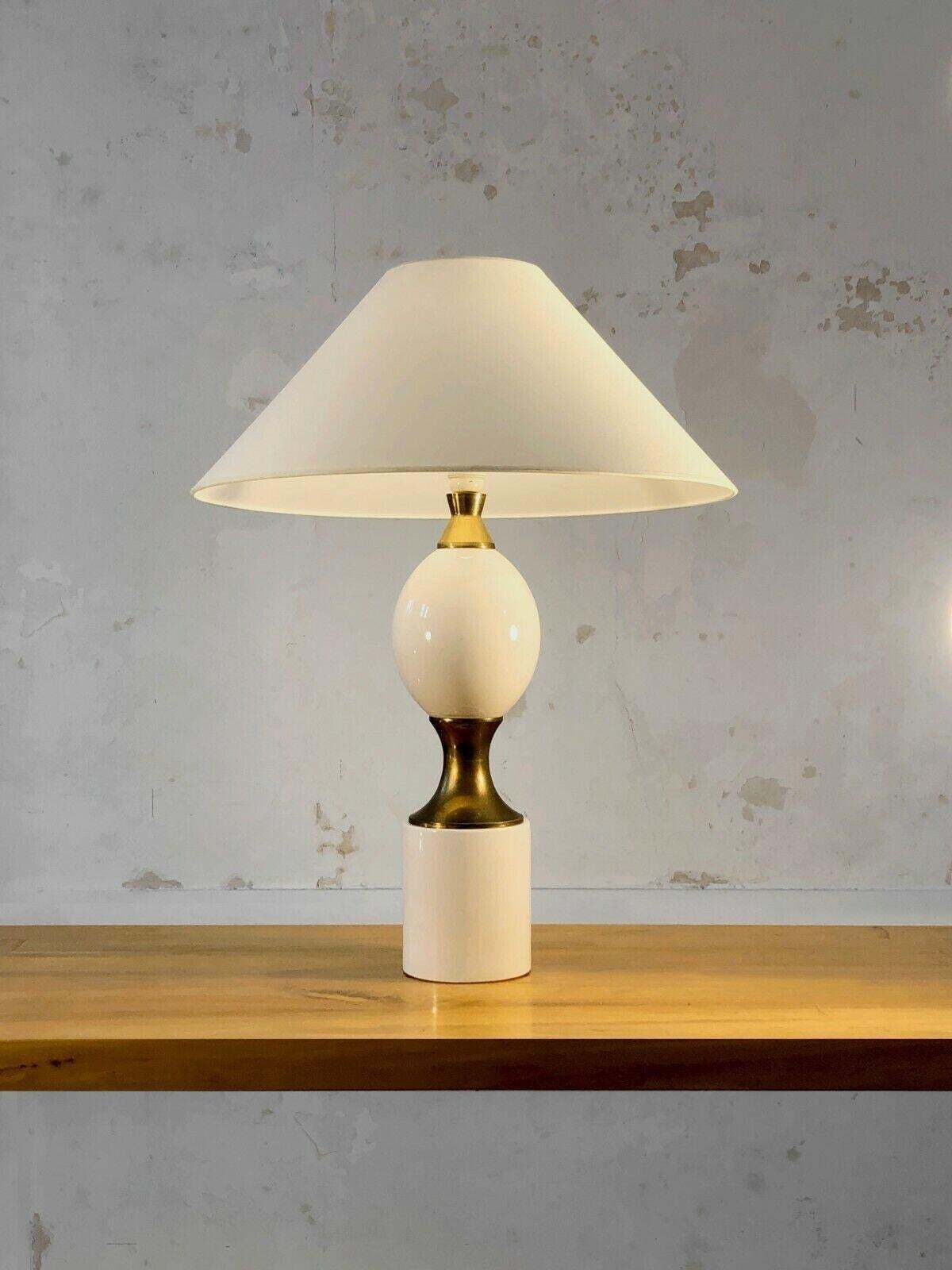 A Shabby Chic Seventies Neoclassical Table Lamp, France 1970 photo furniture