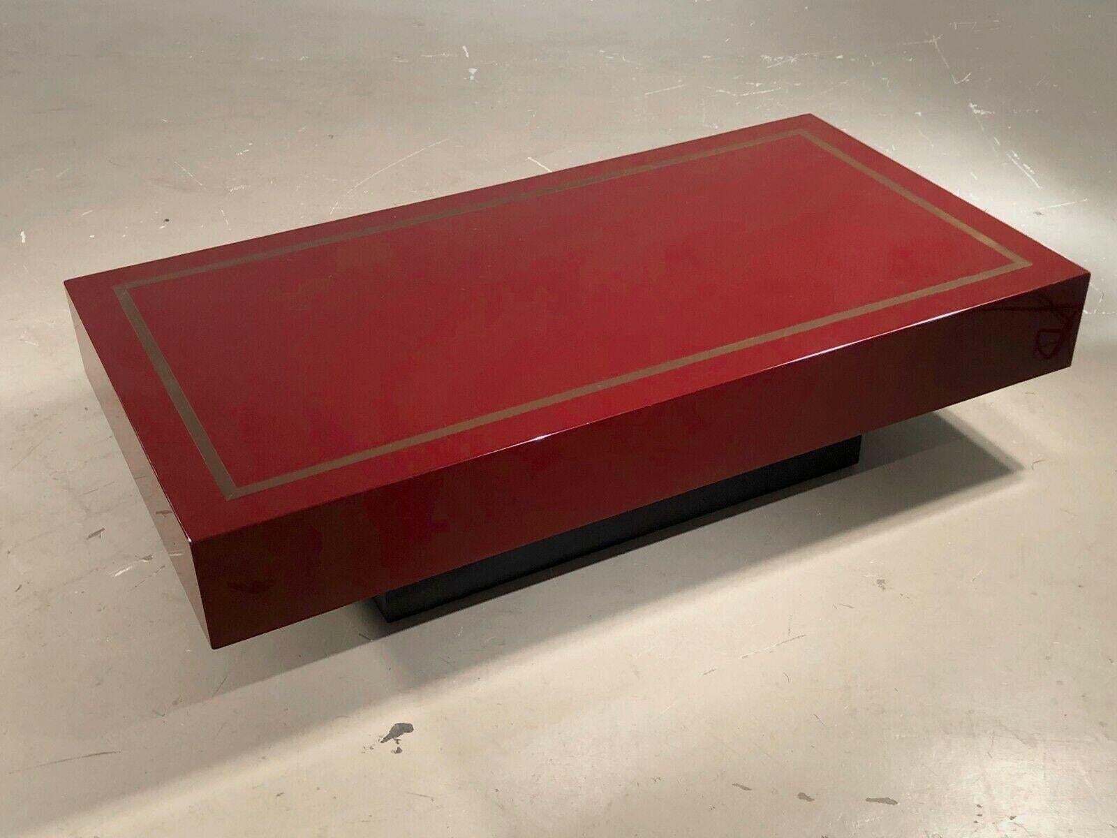 Neoclassical Shabby Chic Lacquered Coffee Table By Jean Claude Mahey France 1970 photo Furniture