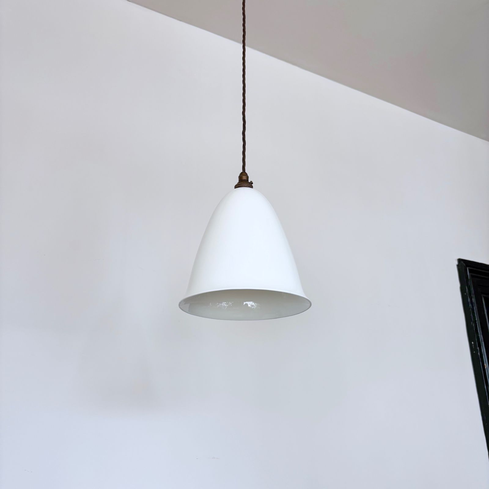 Ceramic White Shade Pendant photo furniture
