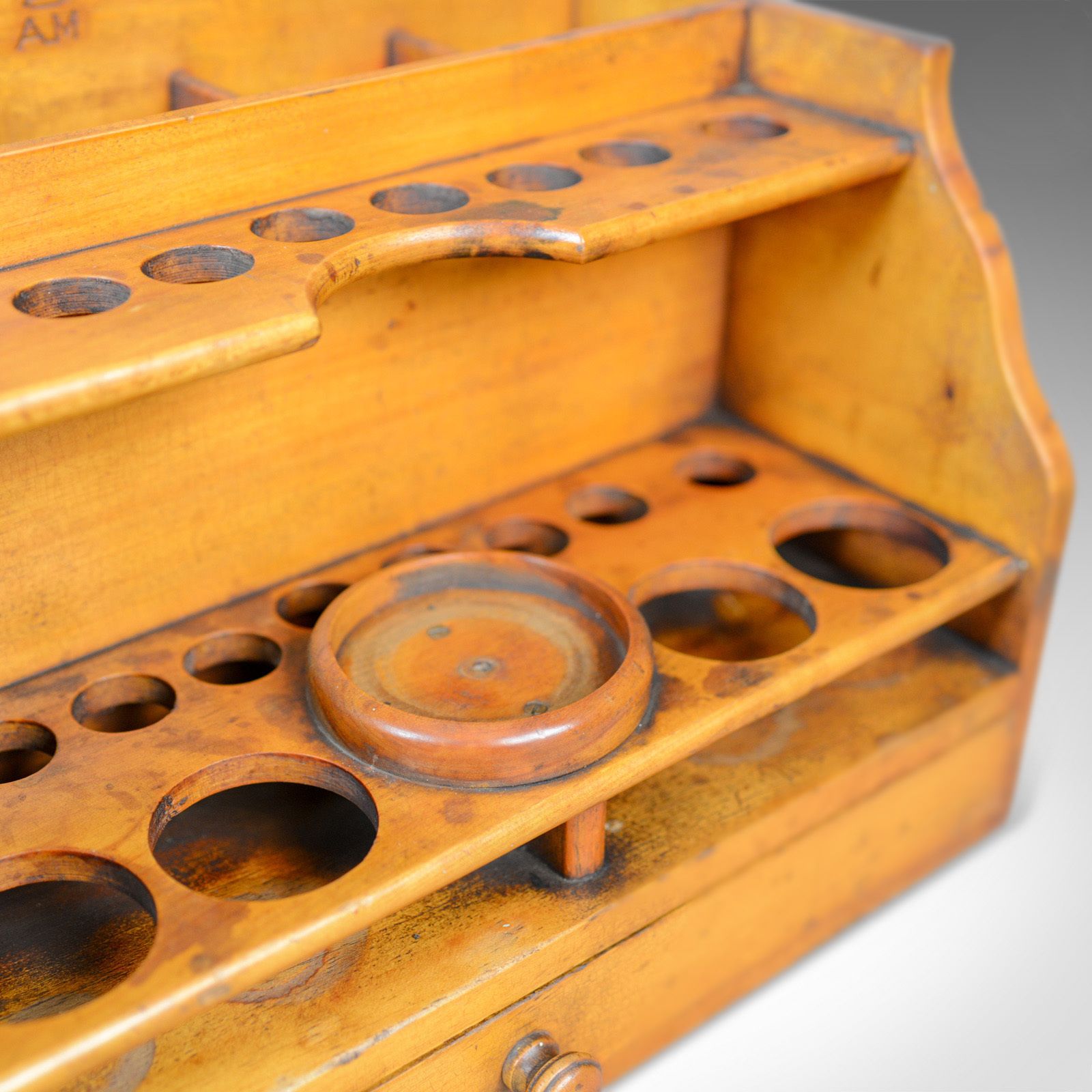 Antique Apothecary Bottle Stand, English, Air Ministry Stamped, Early C20th photo buy