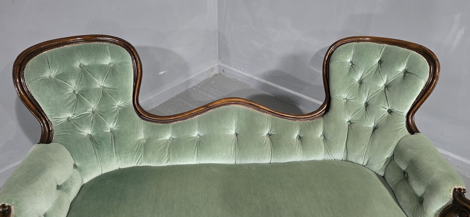Victorian Mahogany Sofa, 1800s photo 1295.0