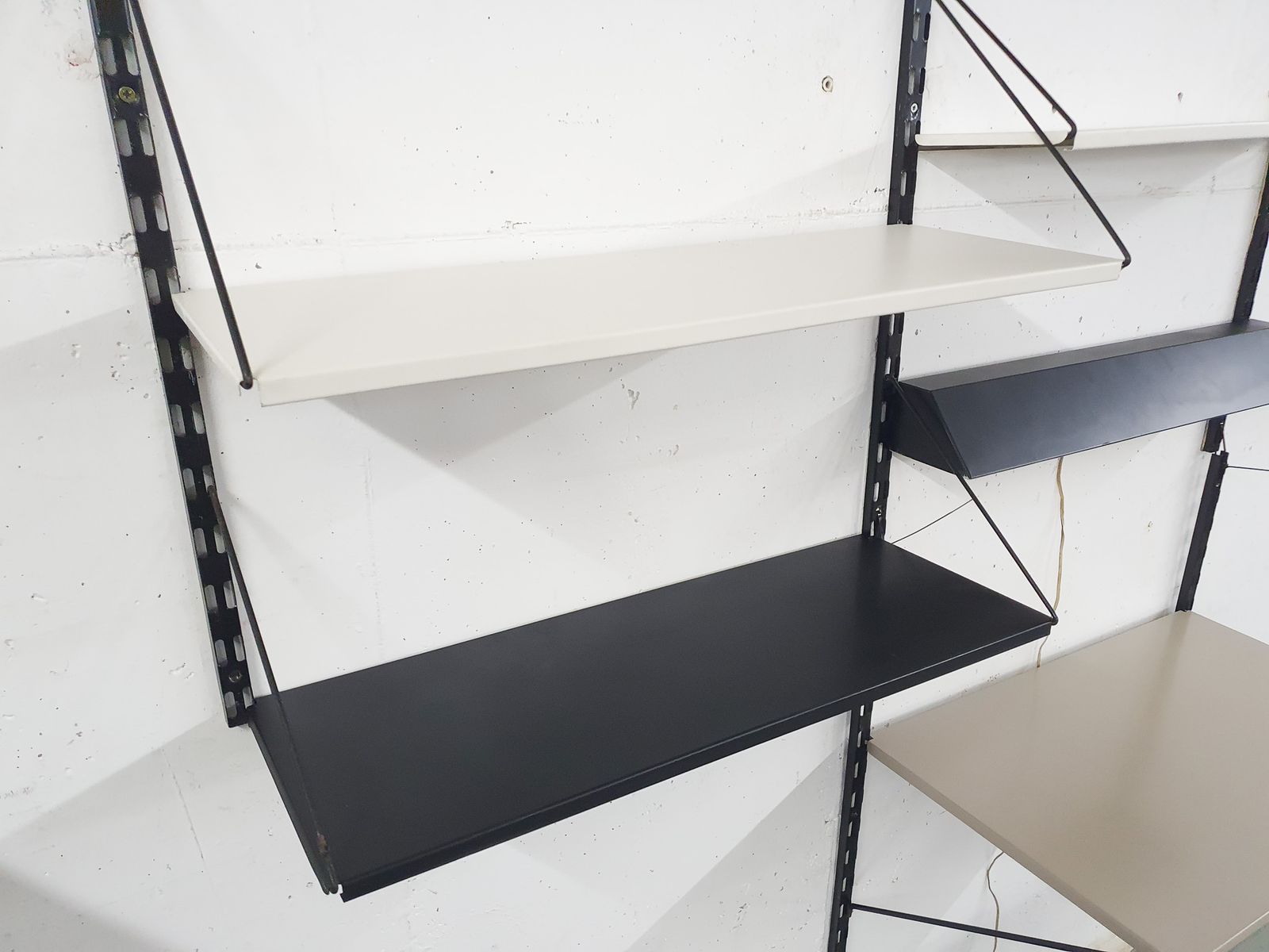 Tjerk Reijenga For Pilastro Metal Wall Unit, The Netherlands 1950's photo vinterior