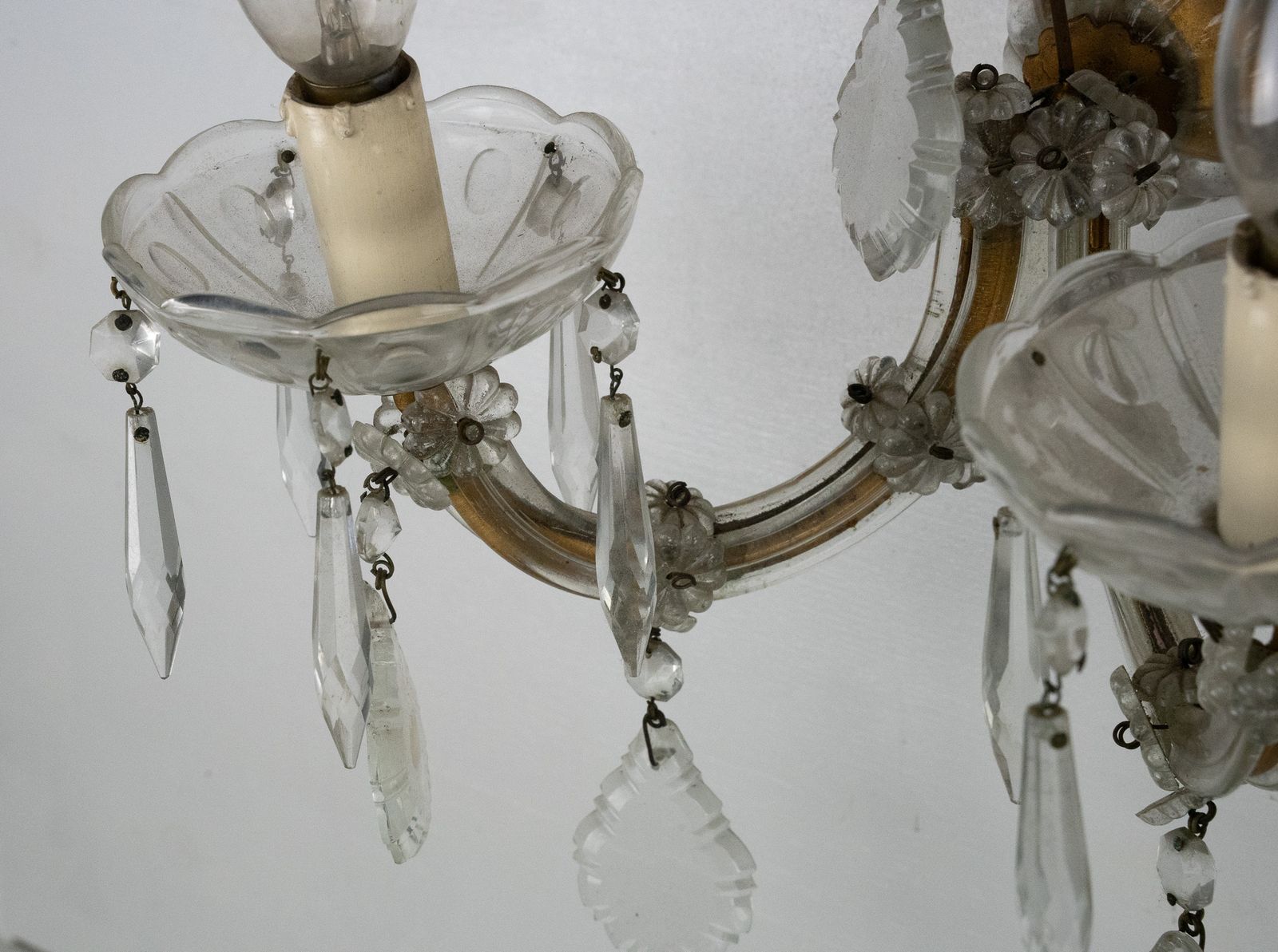Set Of Six Maria Teresa Sconces. Italy 1940s photo furniture