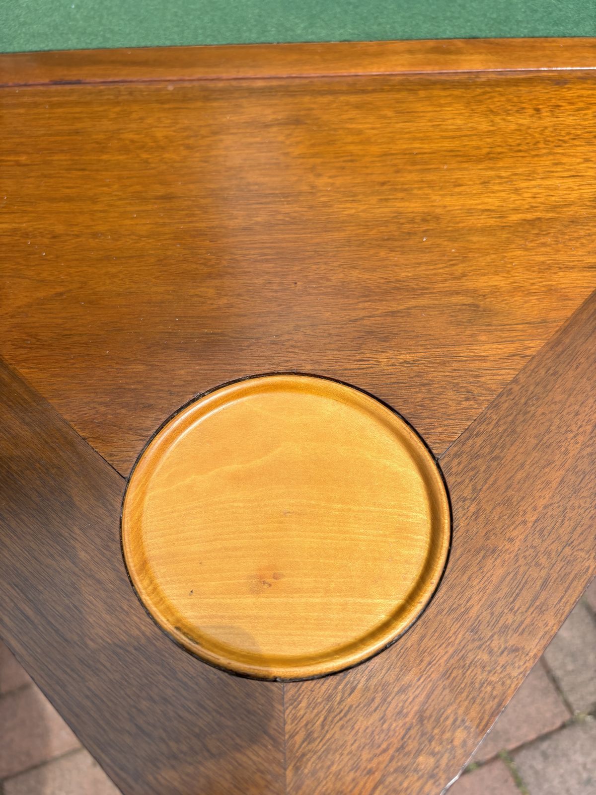 photo for sale Arts & Crafts Walnut Card Table