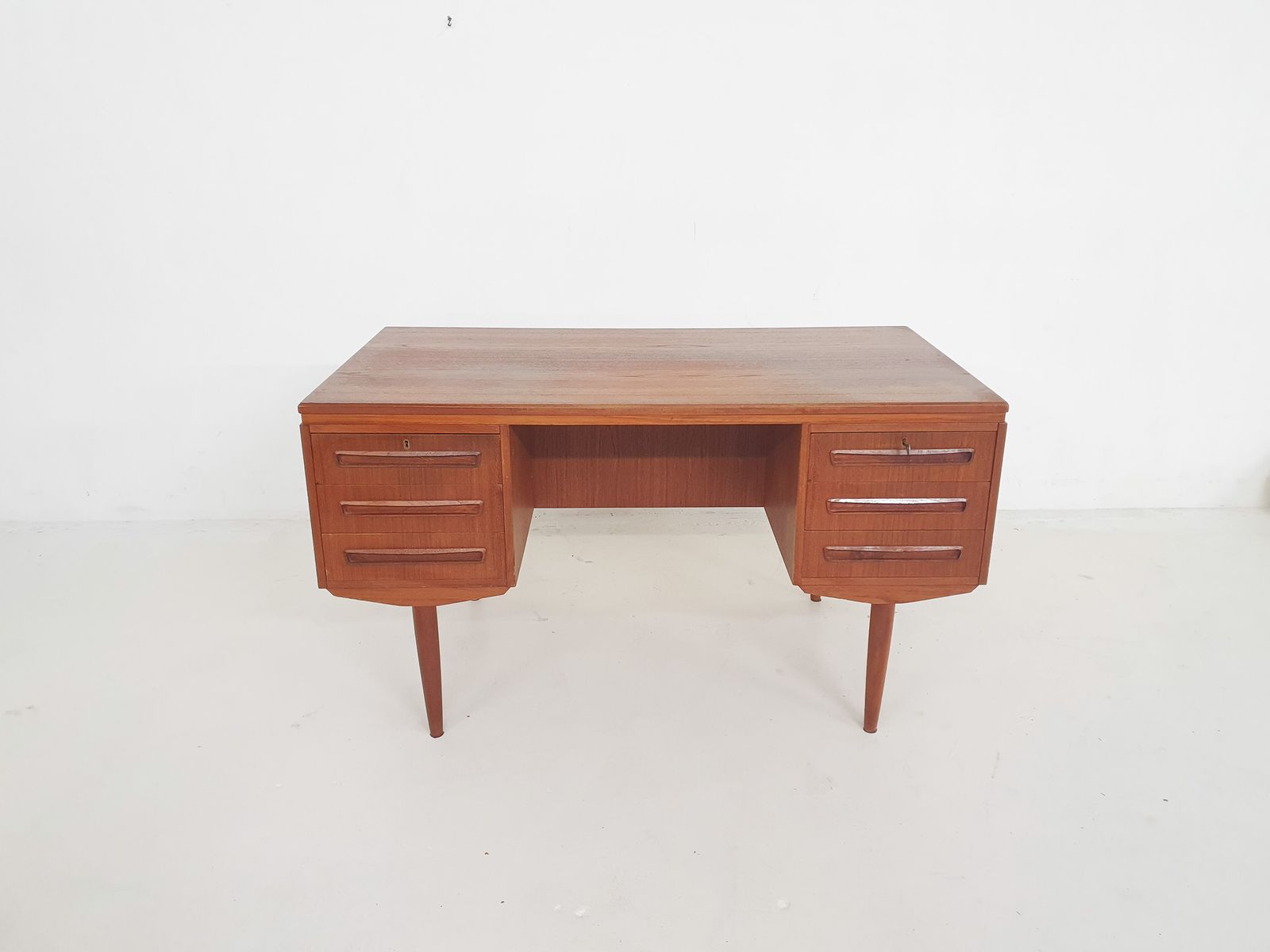 Teak Desk By J.Svenstrup For A.P. Møbler, Denmark 1960's photo 823.0