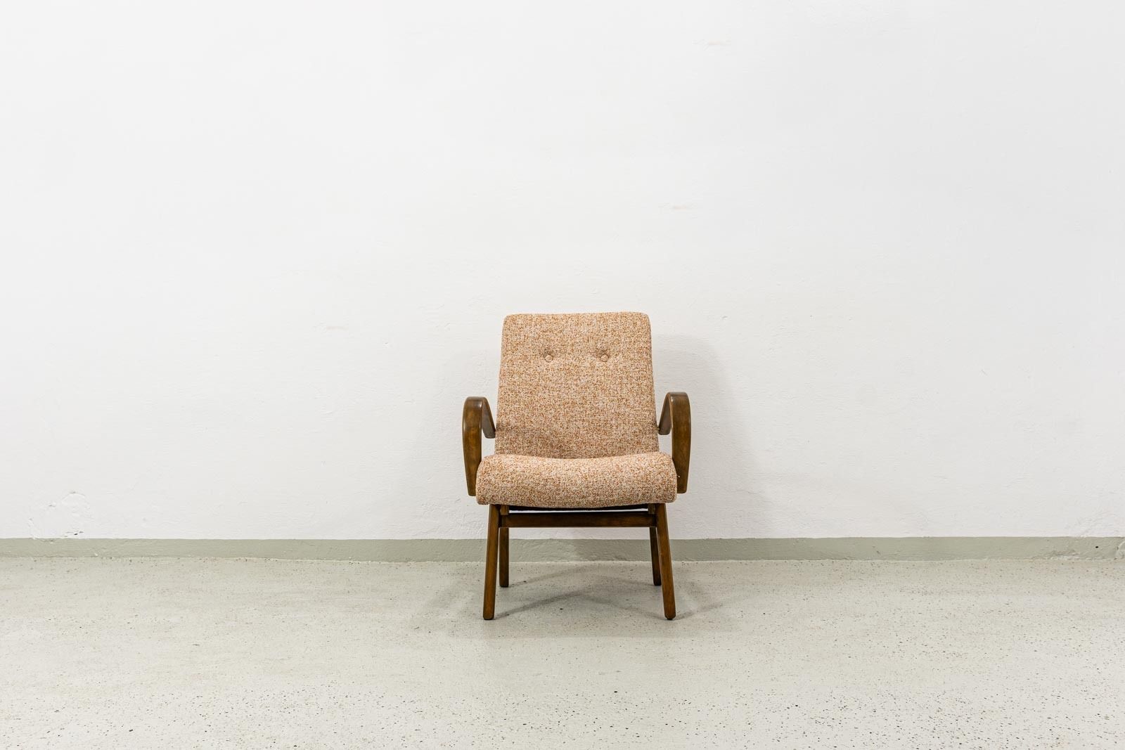 photo furniture Mid Century Armchair Model 53 By J šmidek For Ton, 1960s