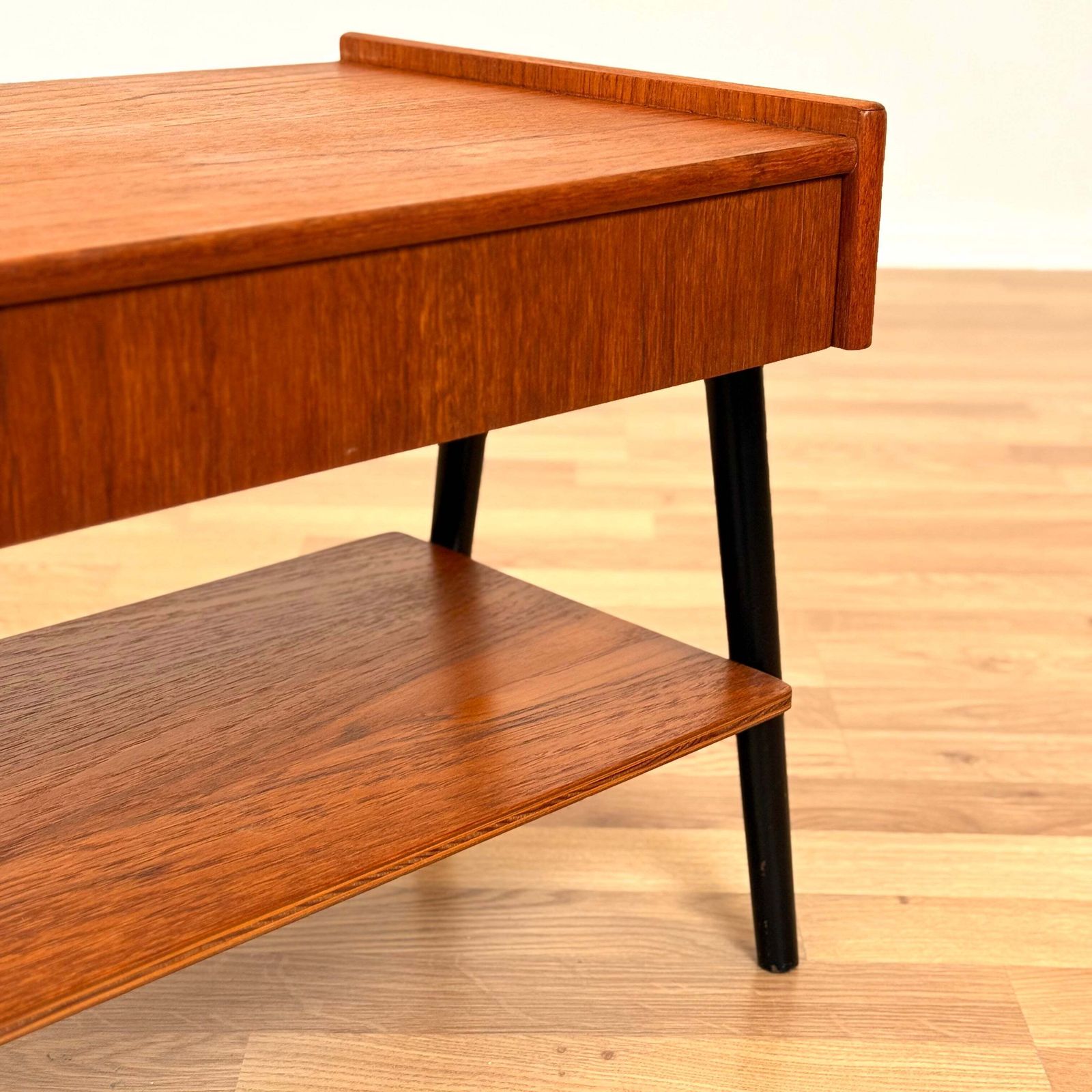Set Of 2 Bedside Table In Teak By Ab Carlström & Co Möbelfabrik photo vintage