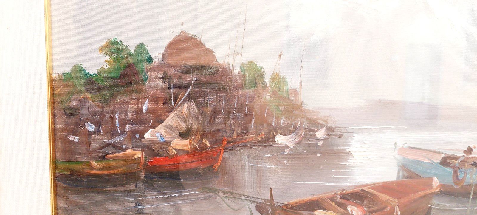 Oil Painting On Canvas 50x70s 60s/70s Renato Vitali photo 242.0