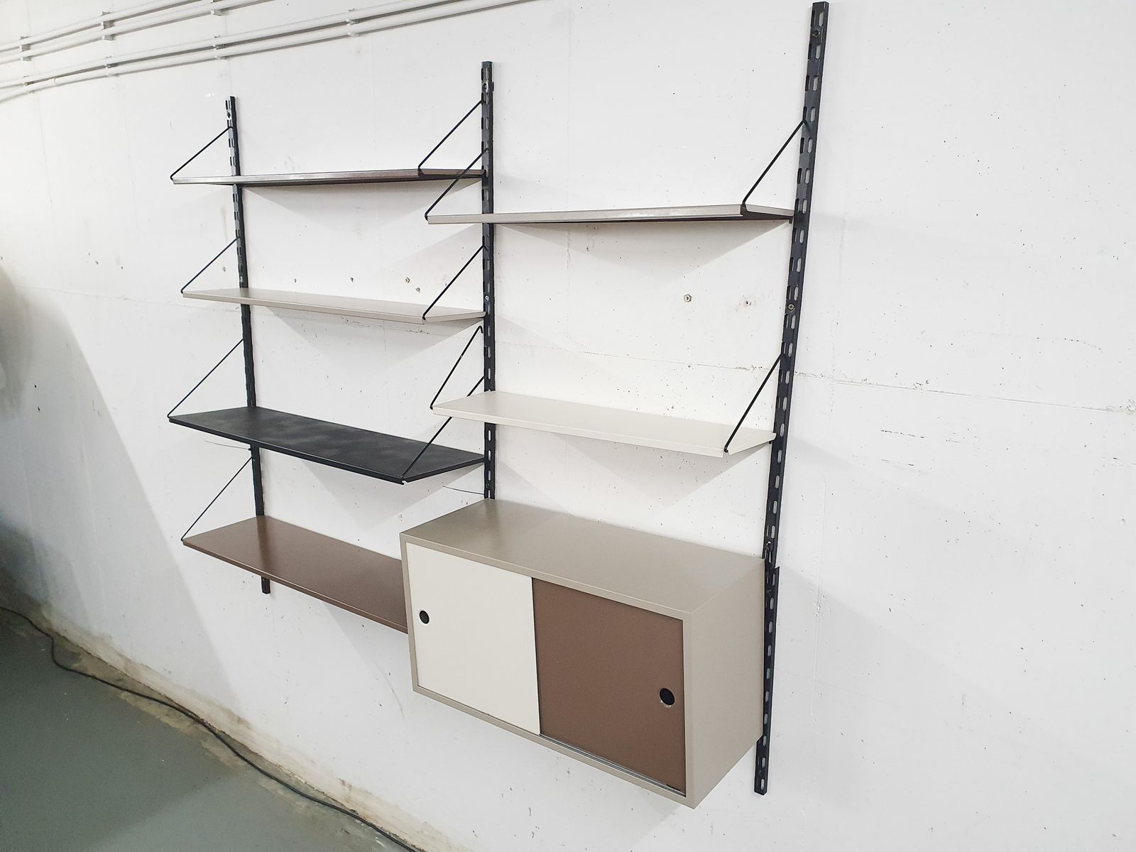 Tjerk Reijenga For Pilastro Wall Unit, The Netherlands 1950's