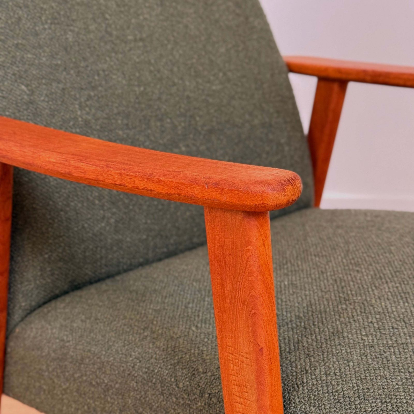 Swedish Armchair In Solid Teak photo 888.0