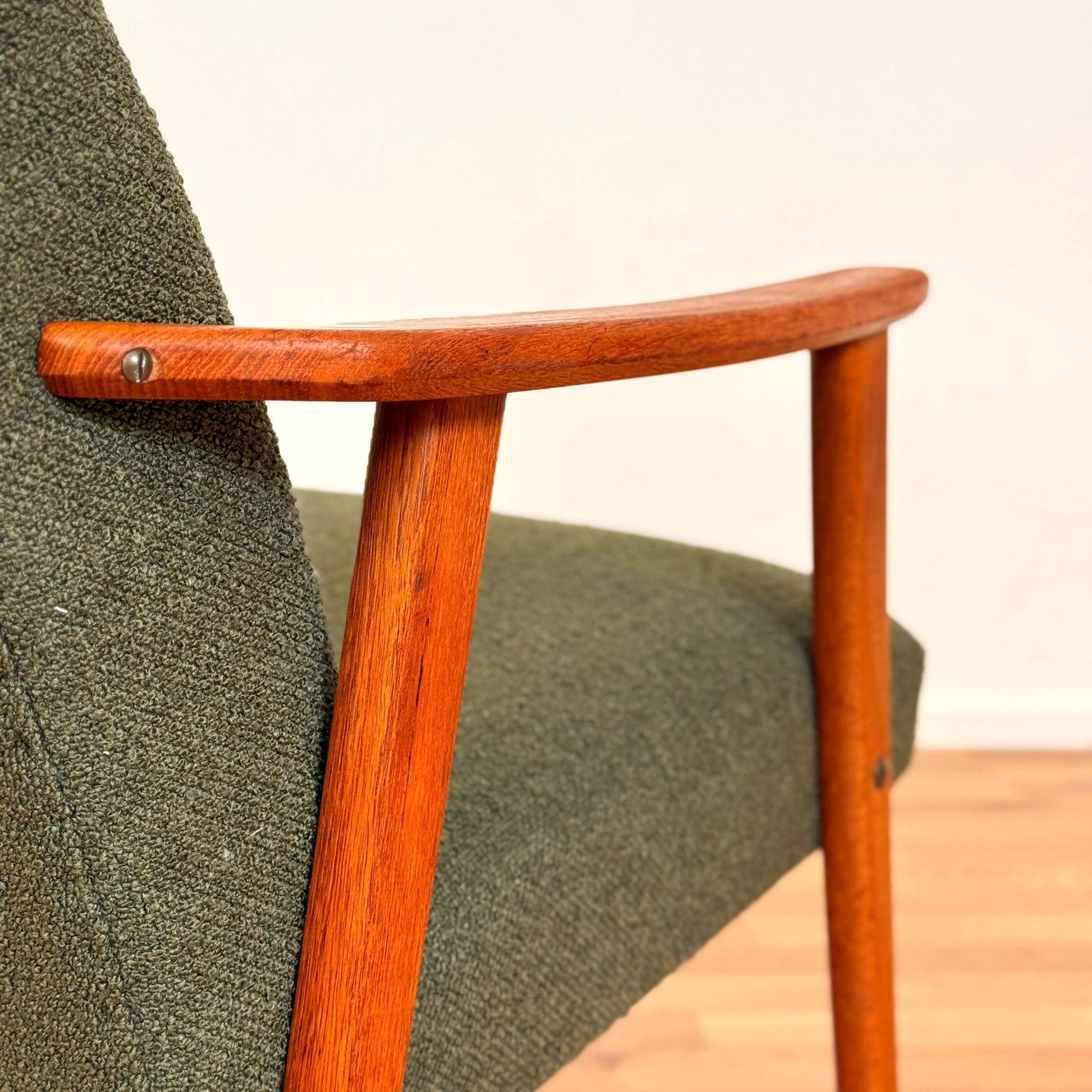 Swedish Armchair In Solid Teak photo buy