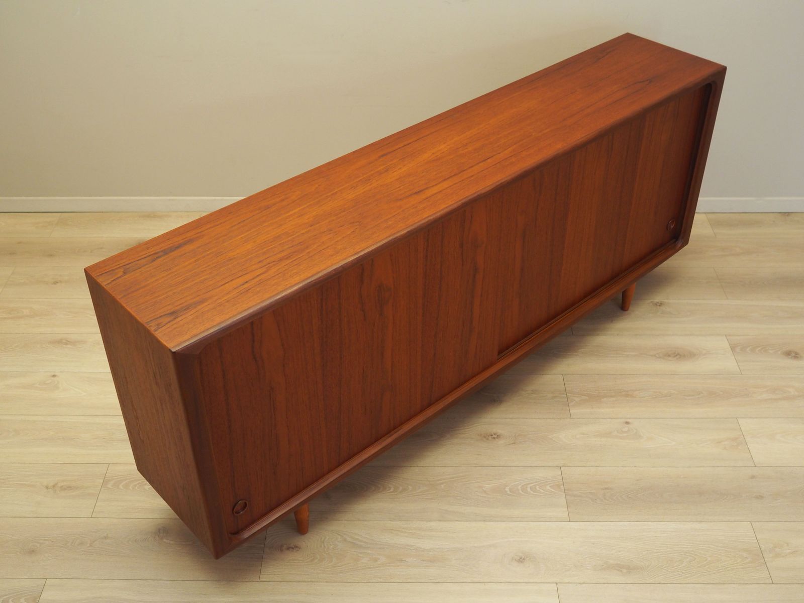 Teakhouten Dressoir, Deens Design, Jaren 1970, Productie: Denemarken photo vintage