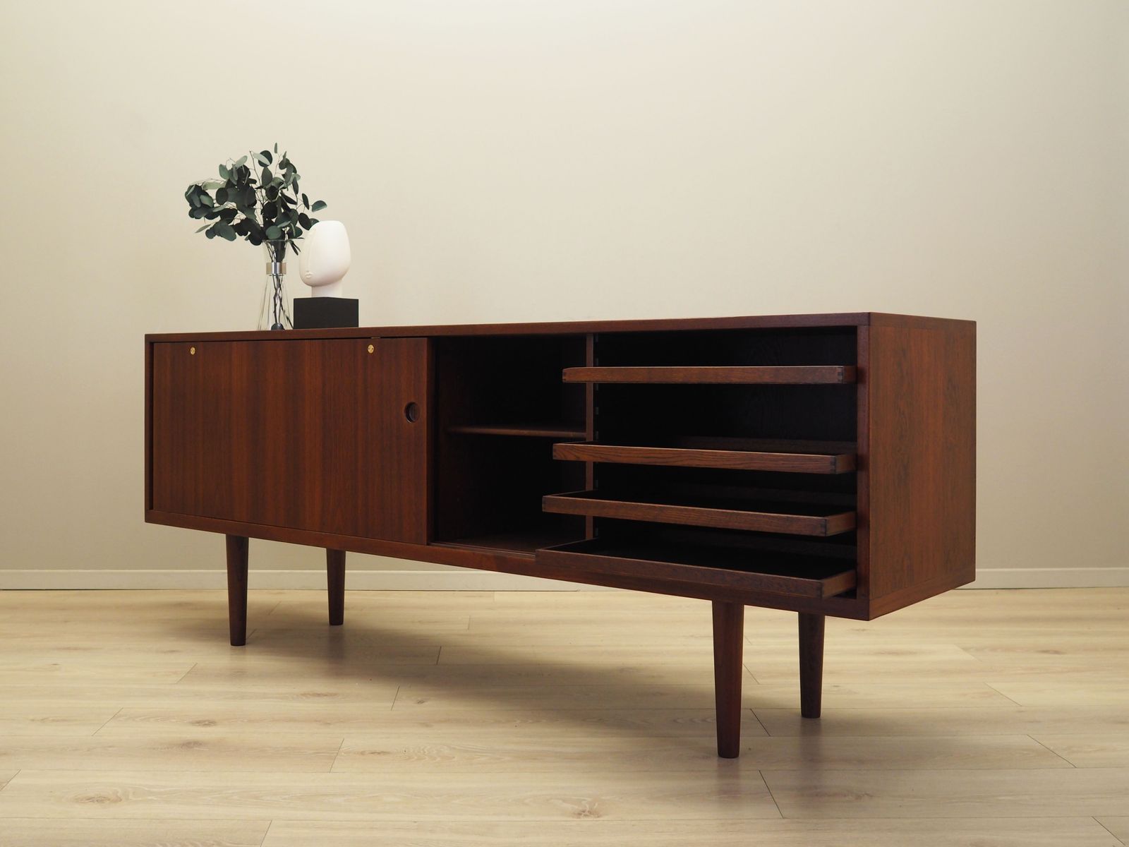 Teak Sideboard, Danish Design, 1960s, Designer: Hans J. Wegner, Production: Ry Møbler photo 7989.0